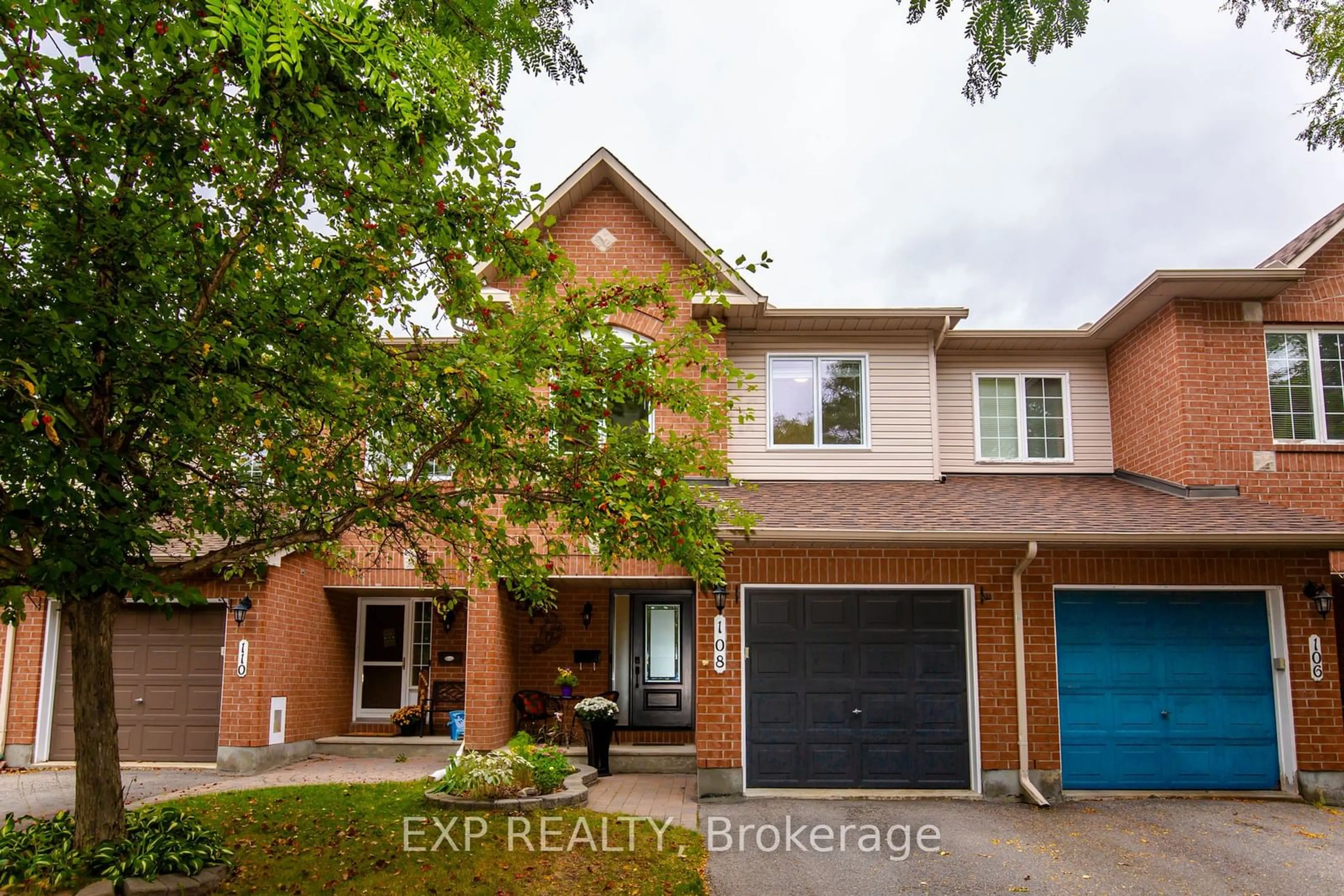 Home with brick exterior material, street for 108 Flowertree Cres, Kanata Ontario K2M 2R6