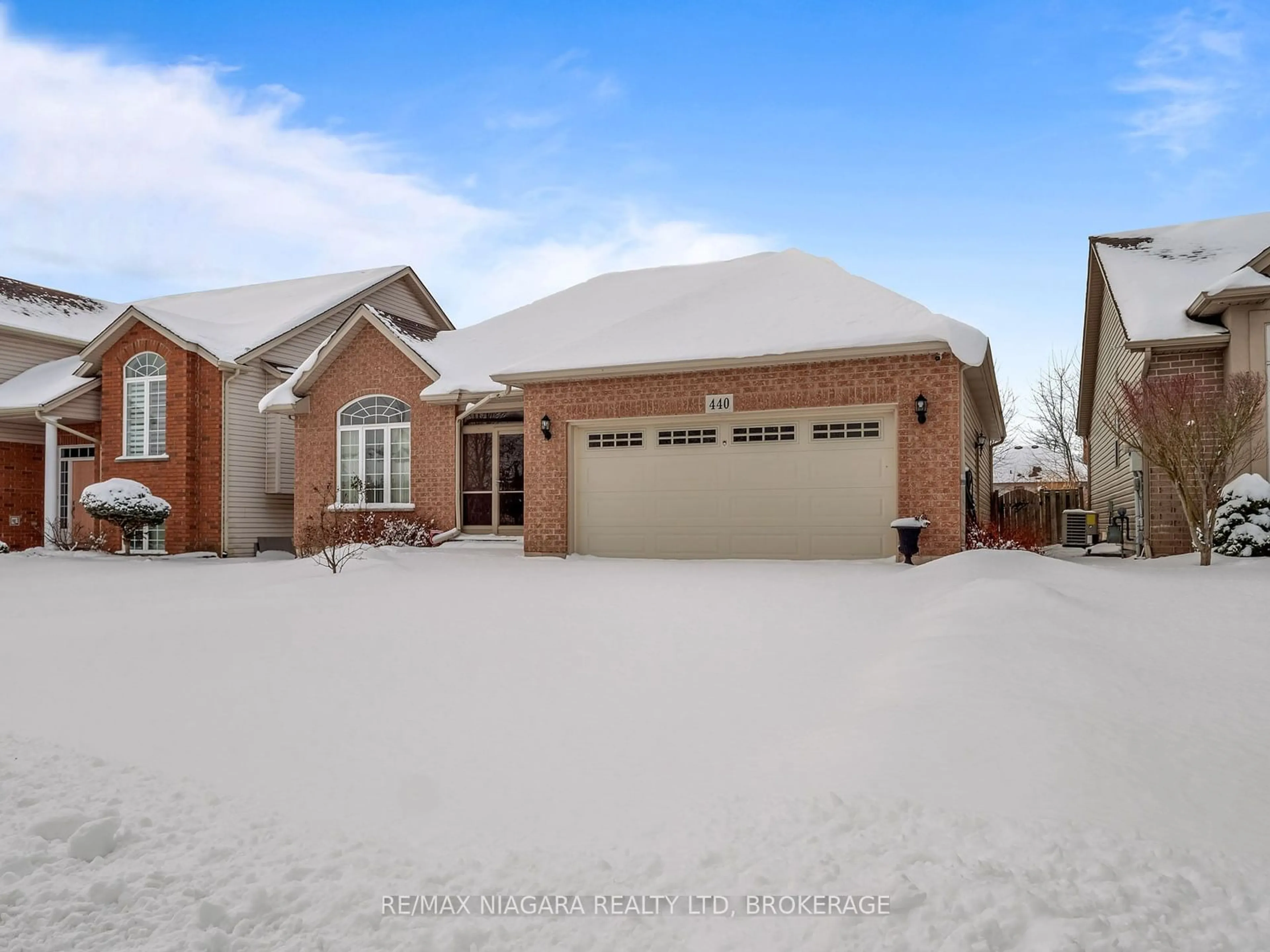 Home with brick exterior material, street for 440 Jordyn Dr, Fort Erie Ontario L2A 6T6