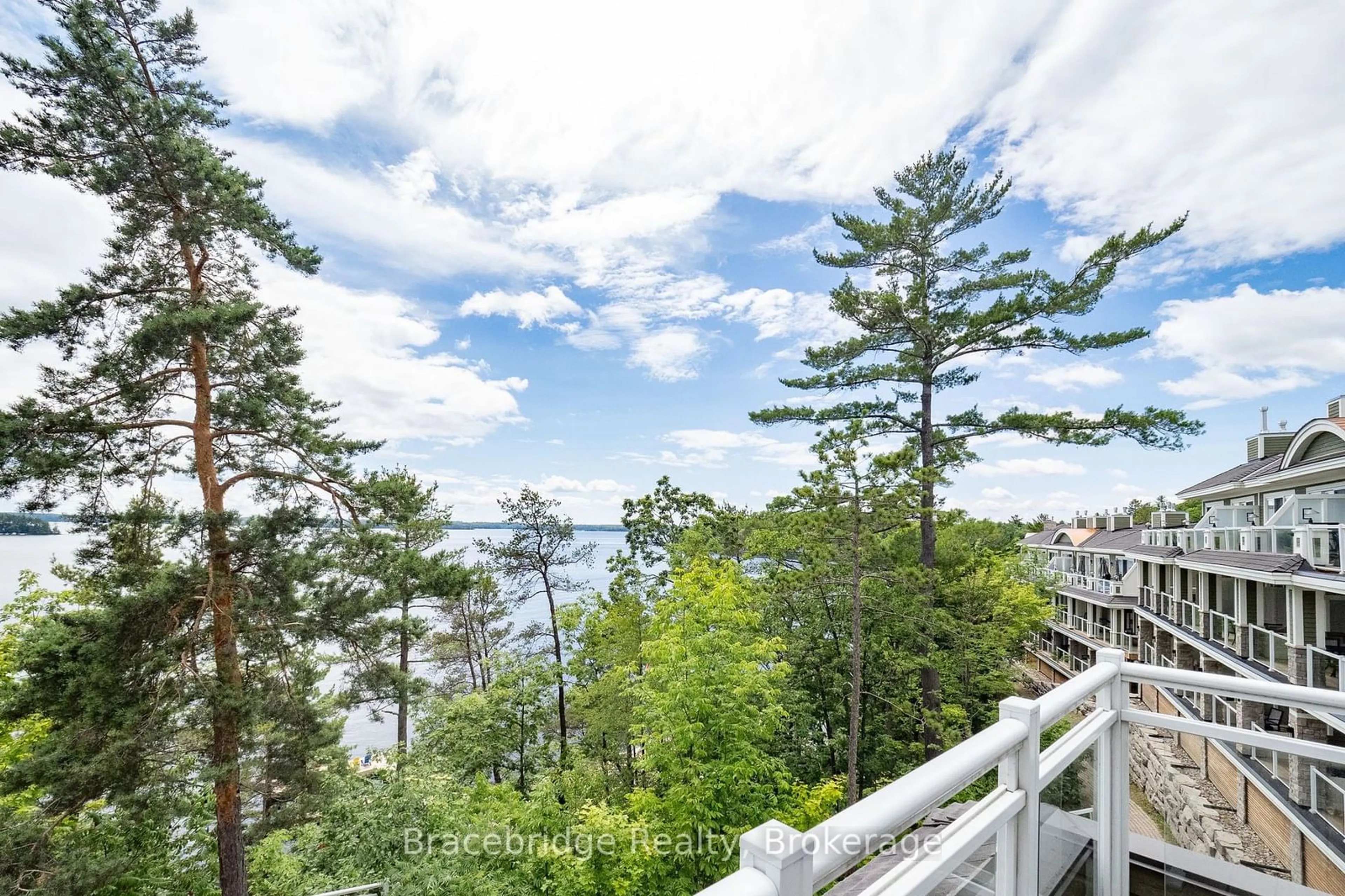 Patio, water/lake/river/ocean view for 1869 Muskoka Rd 118 #L201-D2, Muskoka Lakes Ontario P1L 1W8