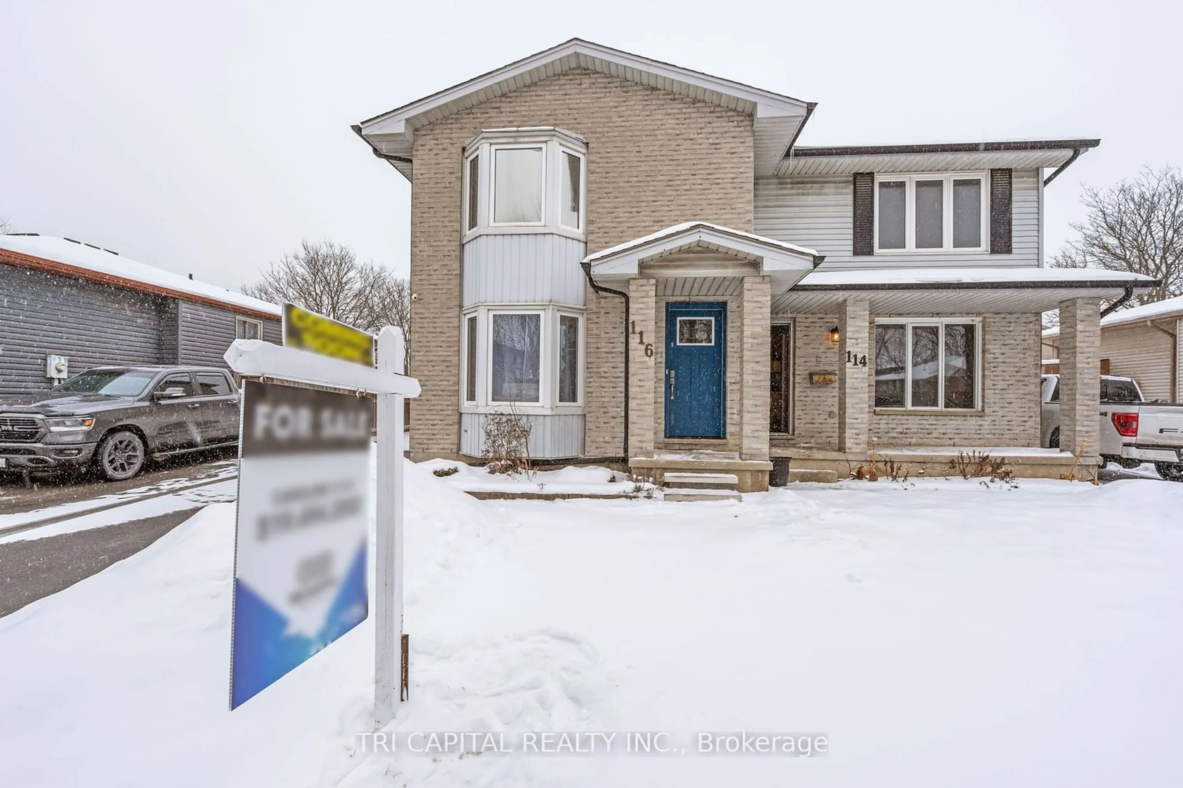 Home with brick exterior material, street for 116 Bonaventure Dr, London Ontario N5V 4A7