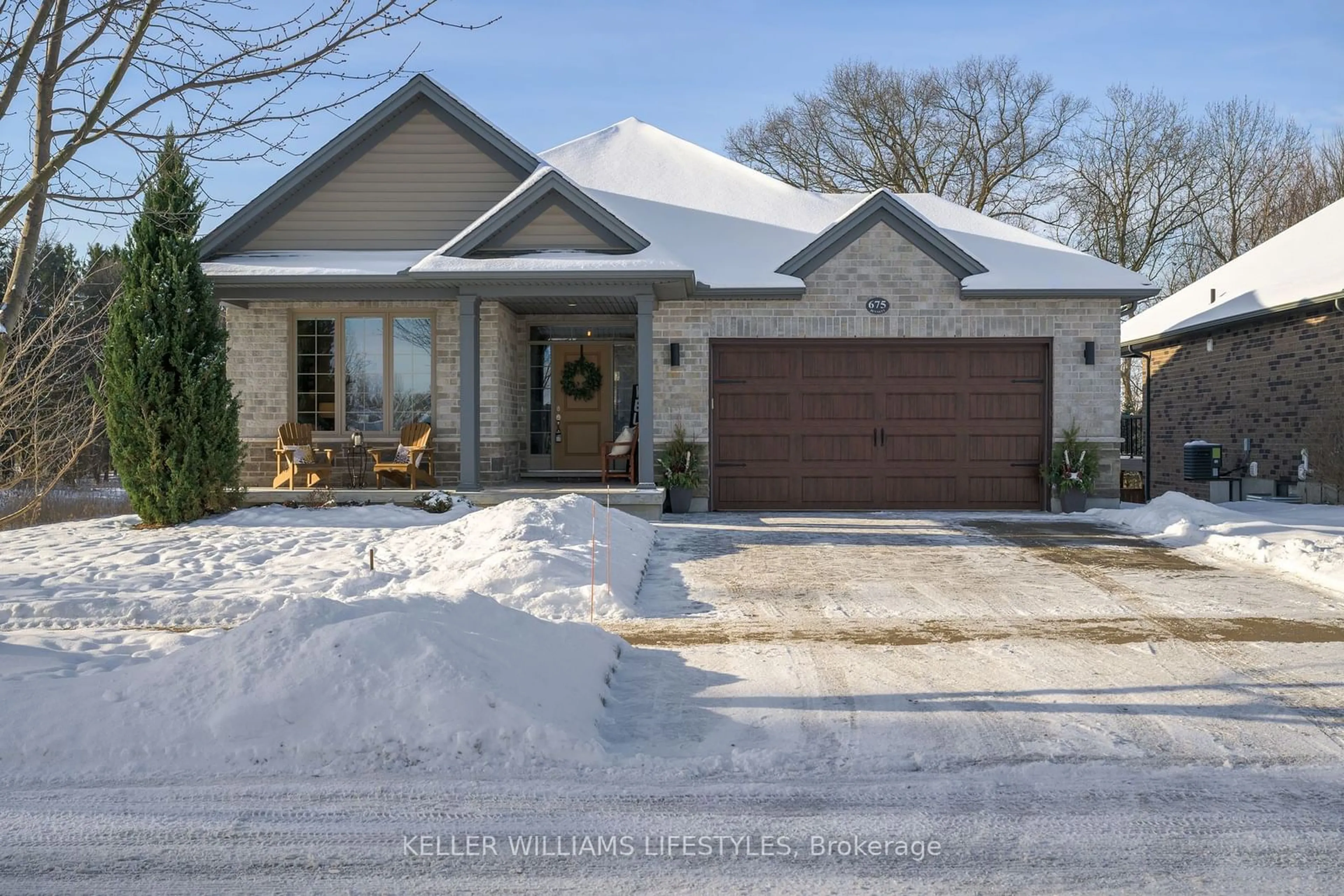 Home with brick exterior material, street for 675 Bennett Cres, Strathroy-Caradoc Ontario N0L 1W0