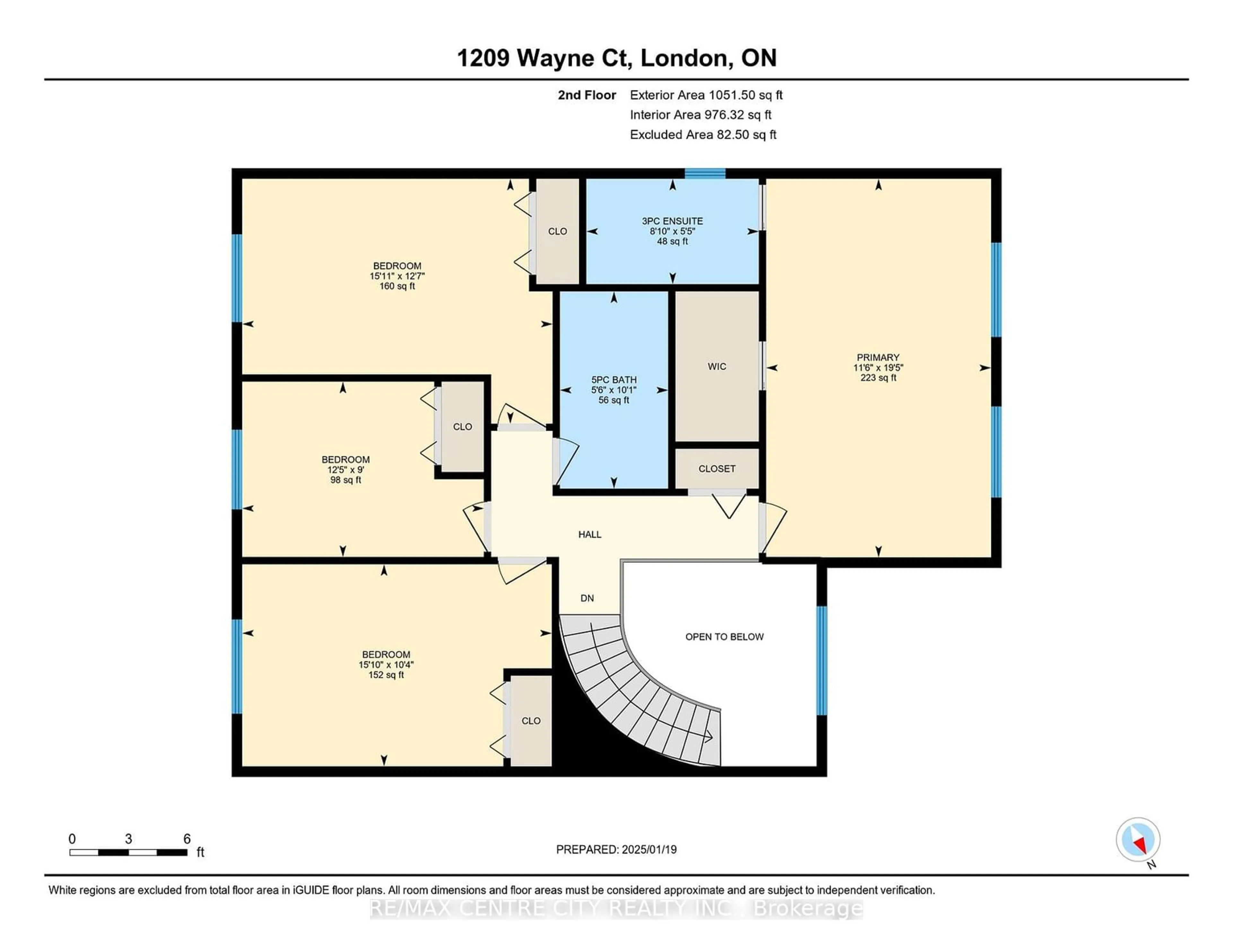 Floor plan for 1209 Wayne Crt, London Ontario N6K 3Z6