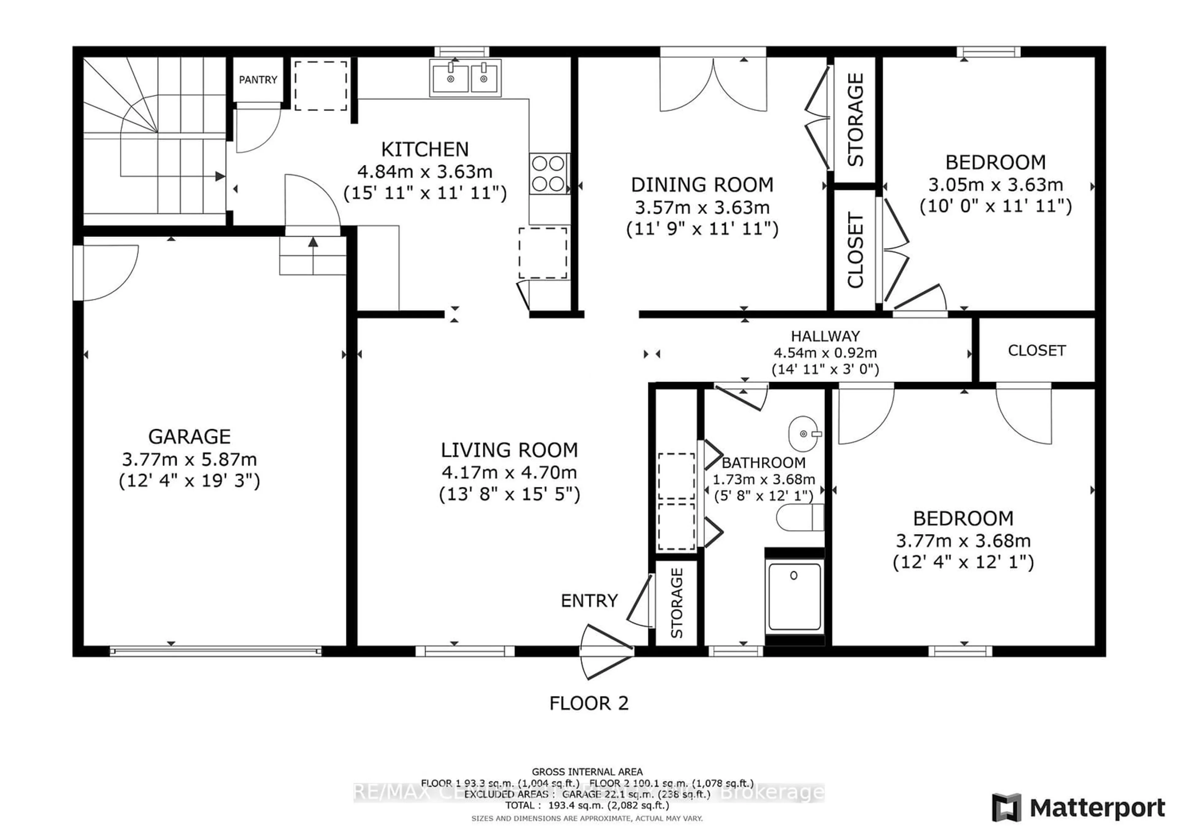 Floor plan for 11 Pittao Pl, Strathroy-Caradoc Ontario N7G 4E7