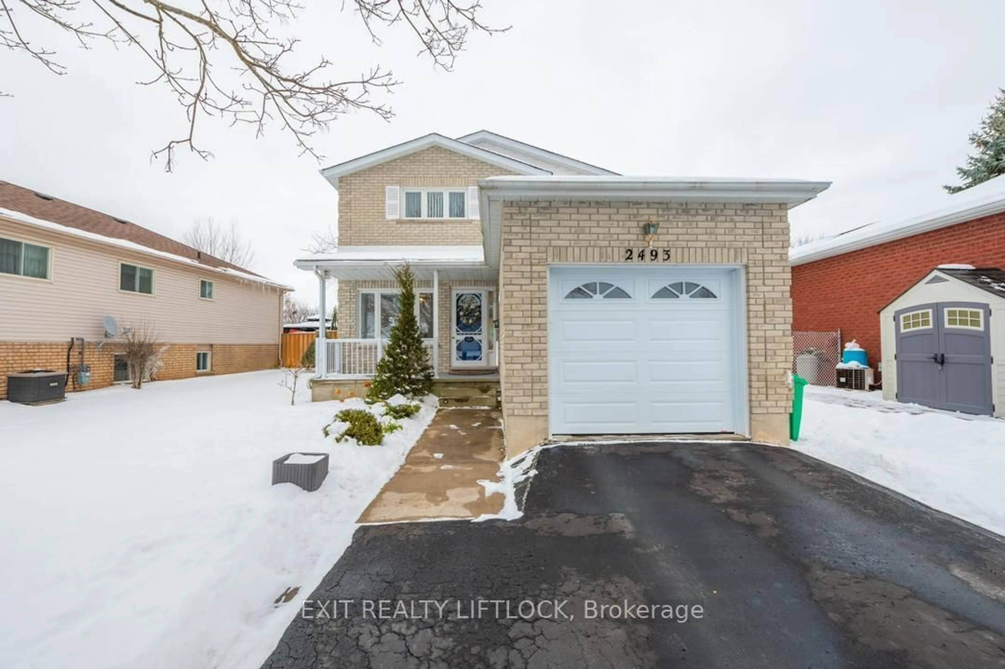 Home with brick exterior material, street for 2493 Marsdale Dr, Peterborough Ontario K9L 1Z4