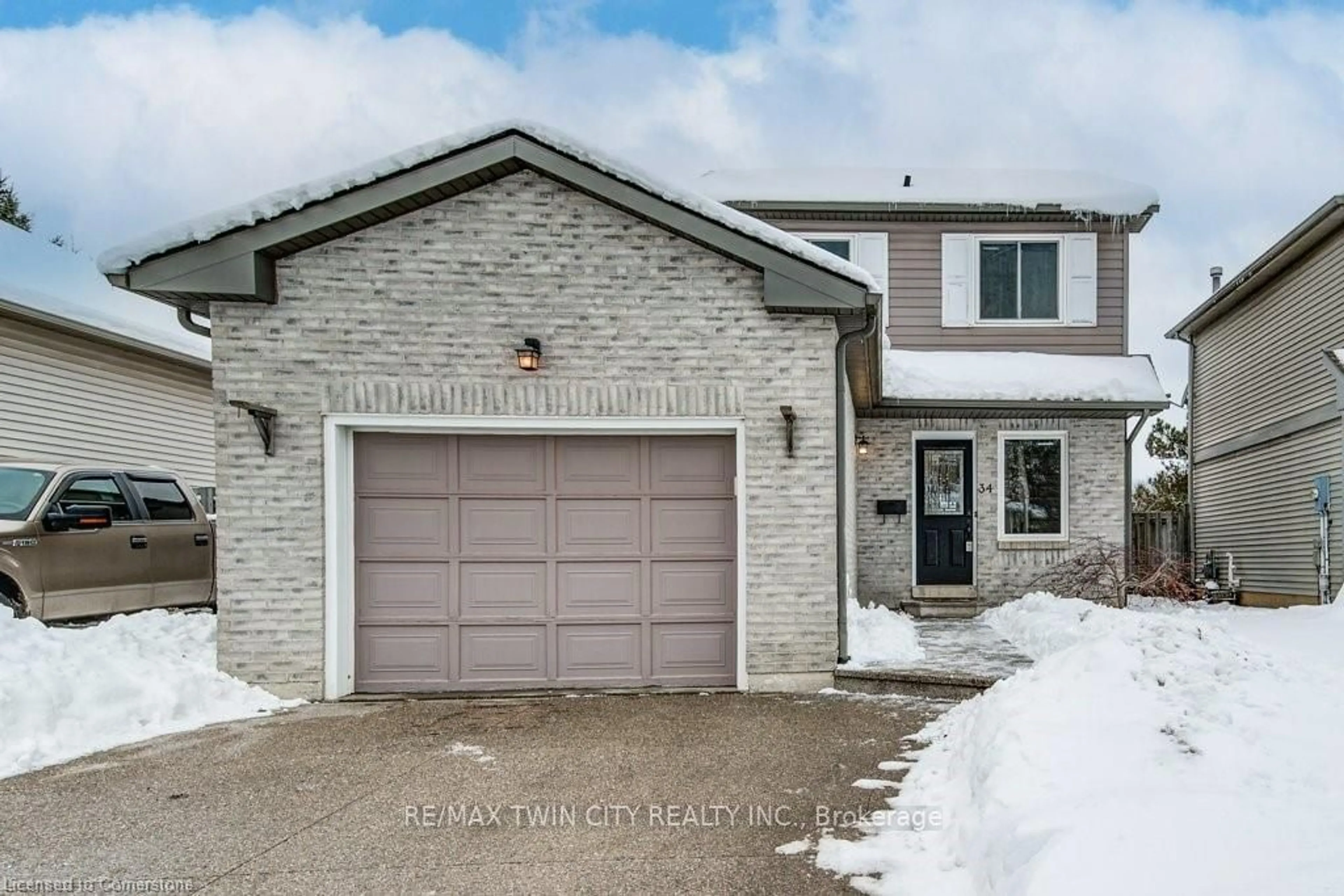 Home with brick exterior material, street for 34 Morgan St, Stratford Ontario N5A 7V1