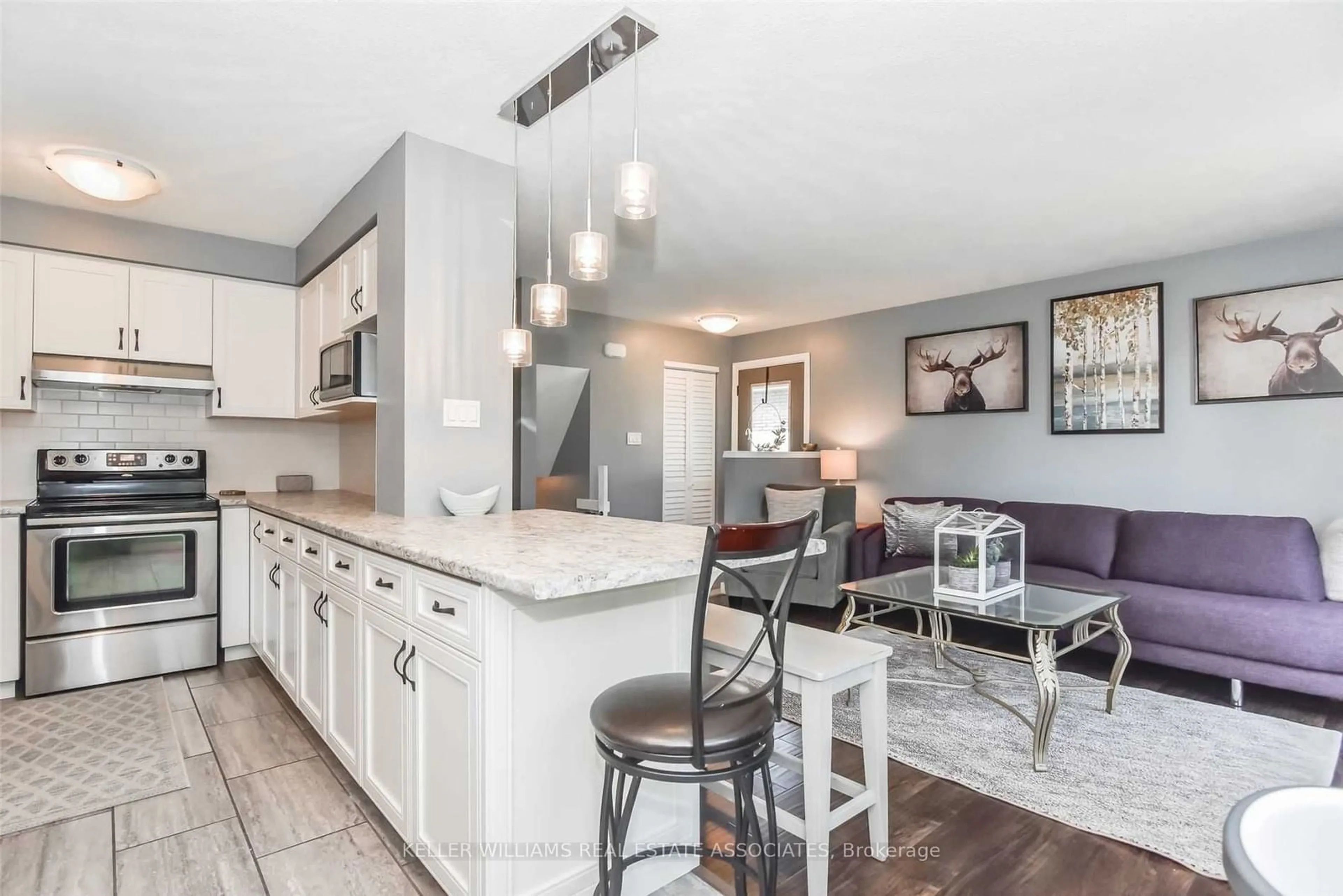 Open concept kitchen, unknown for 166 Country Club Dr, Guelph Ontario N1E 3L2