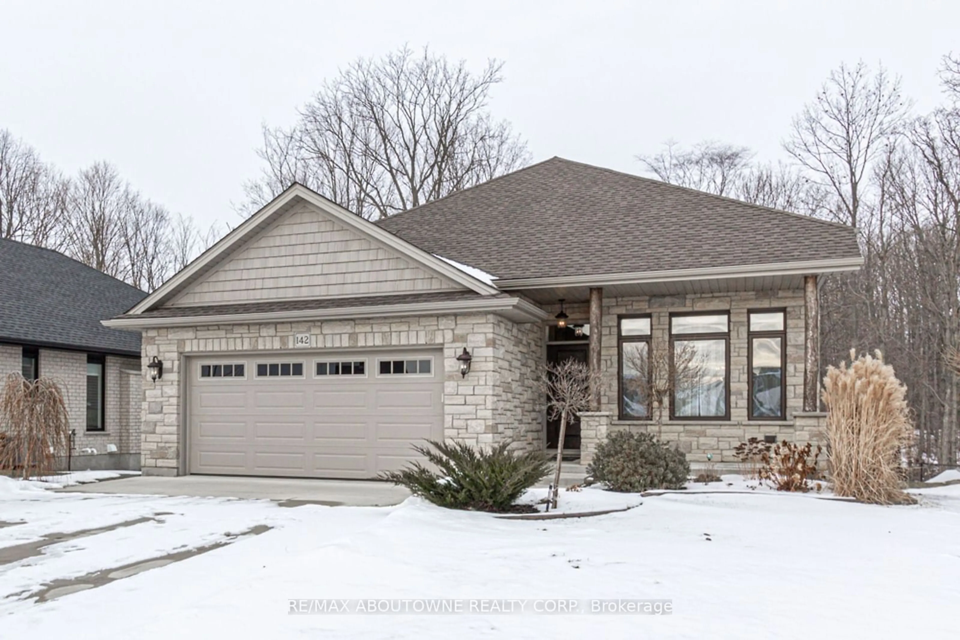 Home with brick exterior material, street for 142 Old Field Lane, Central Elgin Ontario N5L 0A9