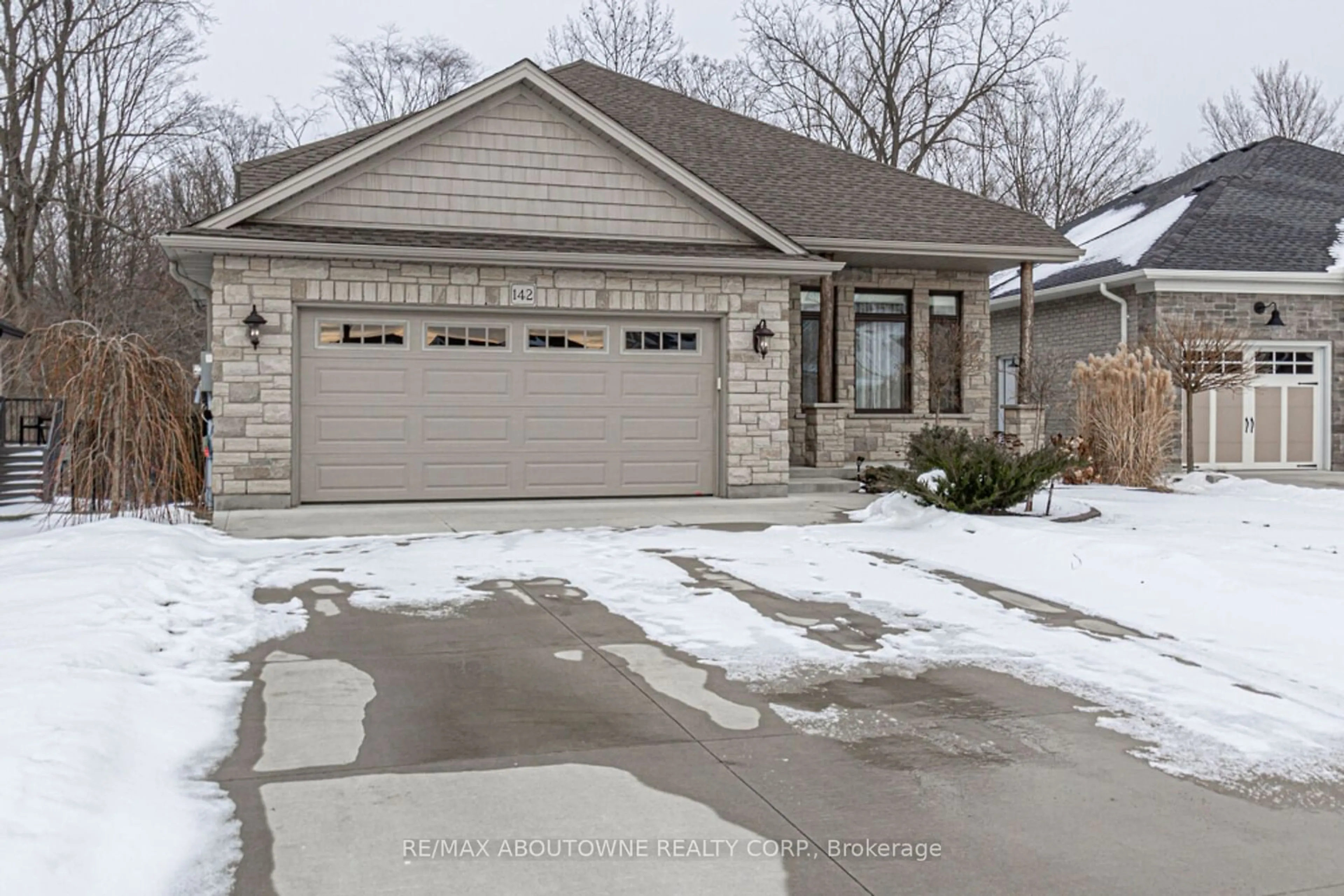 Home with brick exterior material, street for 142 Old Field Lane, Central Elgin Ontario N5L 0A9