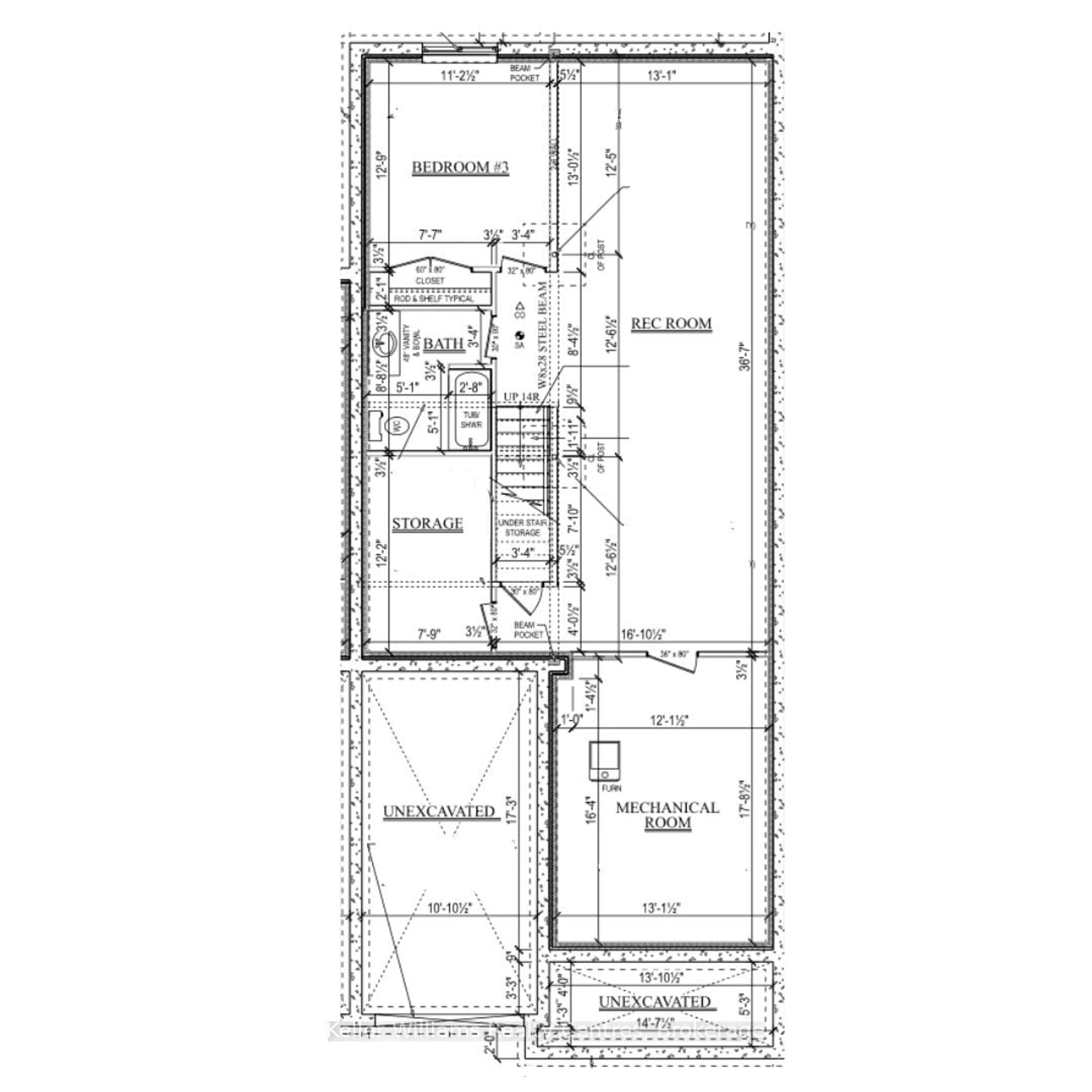 Floor plan for 734 18TH St, Hanover Ontario N4N 0C5