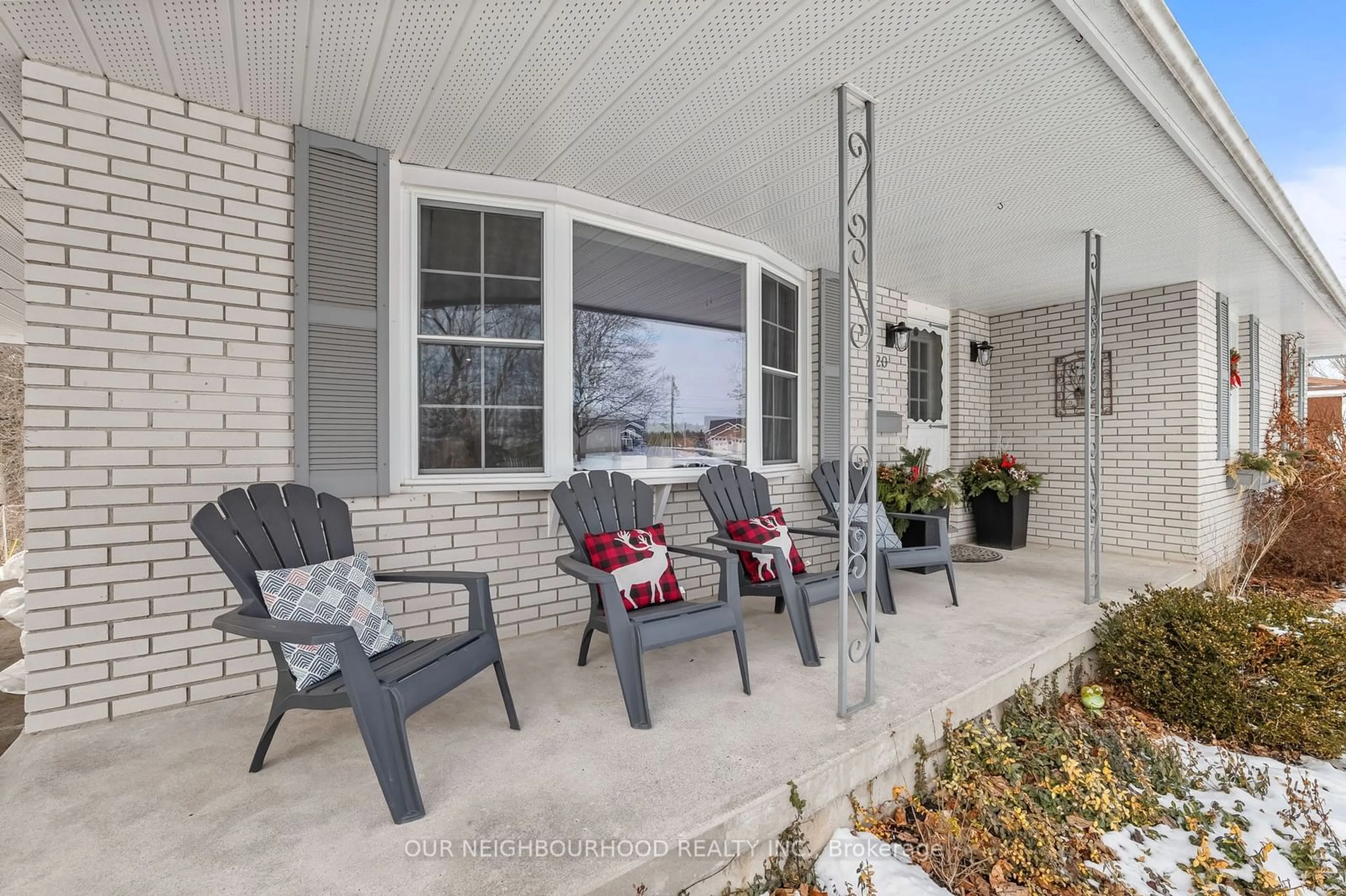 Patio, street for 20 Haig St, Quinte West Ontario K0K 1E0