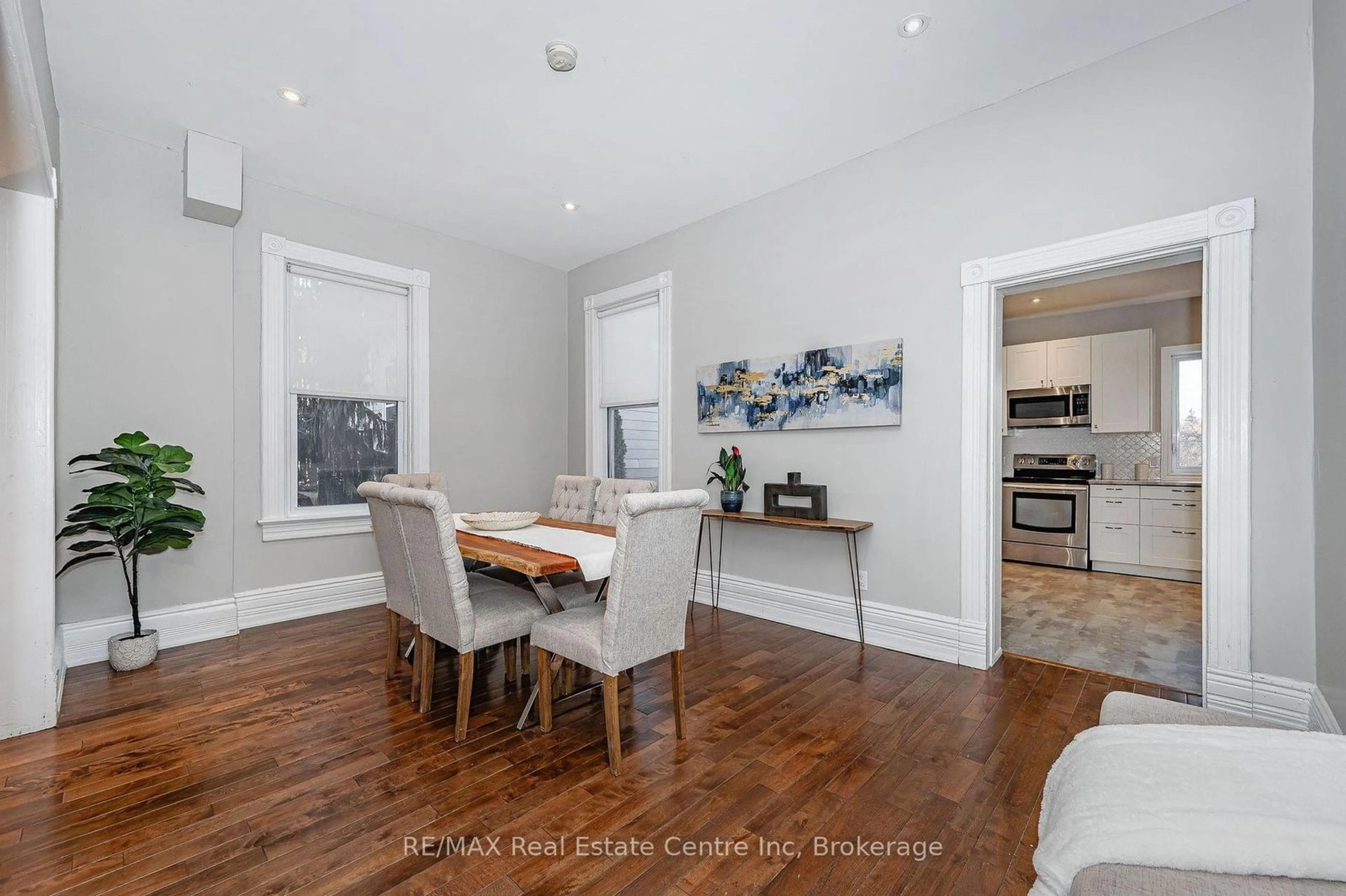 Dining room, wood/laminate floor for 103 Surrey St, Guelph Ontario N1H 3P7