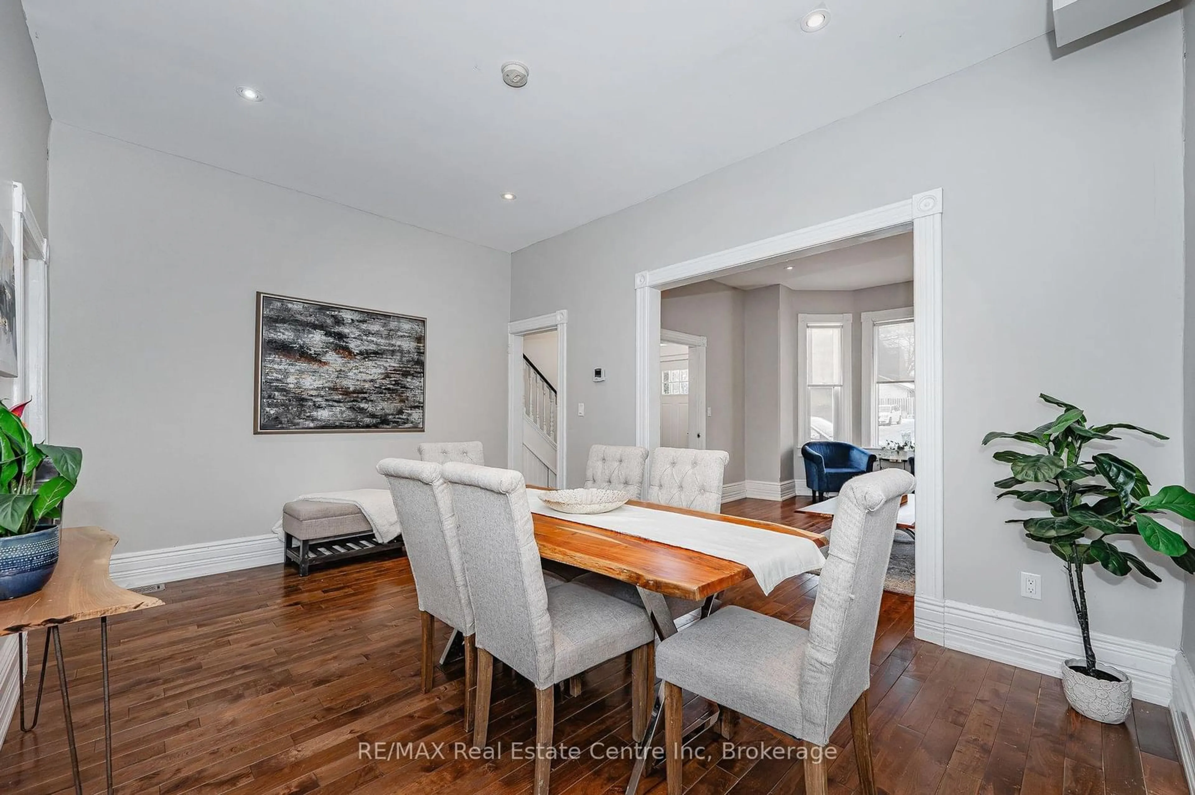 Dining room, wood/laminate floor for 103 Surrey St, Guelph Ontario N1H 3P7