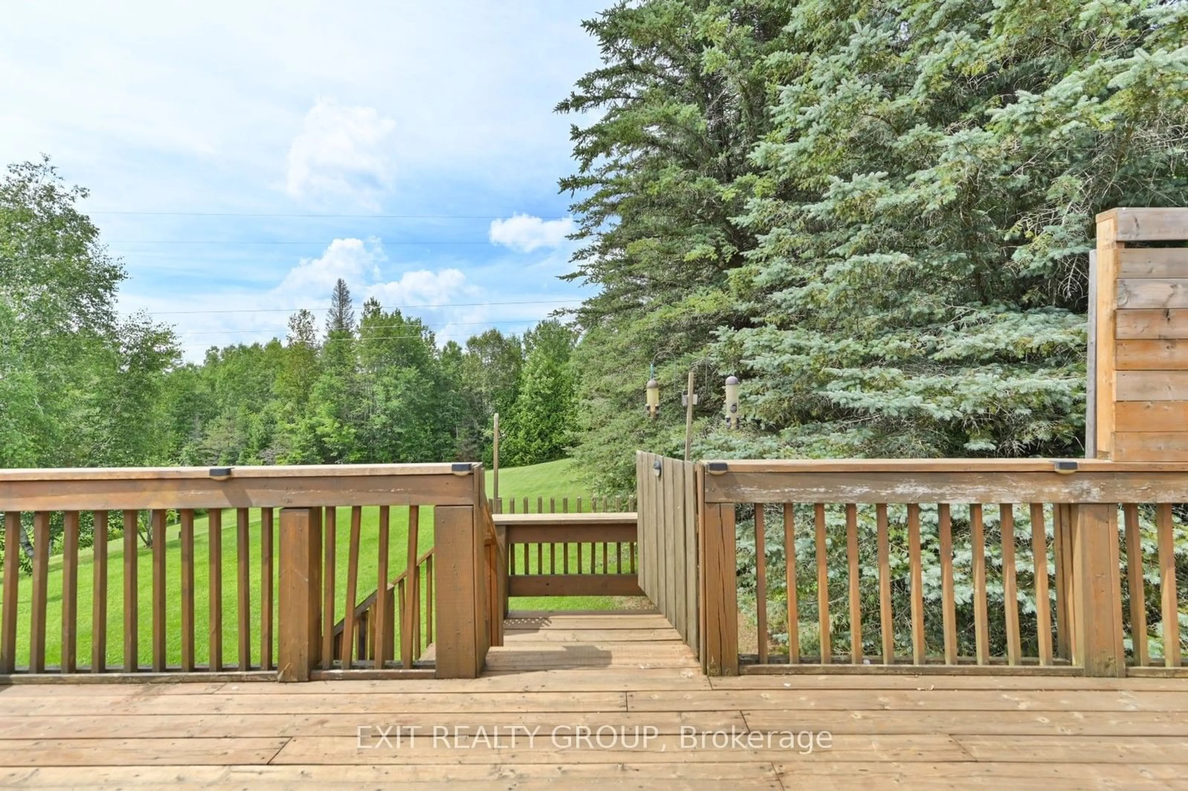 Patio, forest/trees view for 18 Laver Cres, Trent Hills Ontario K0K 3K0