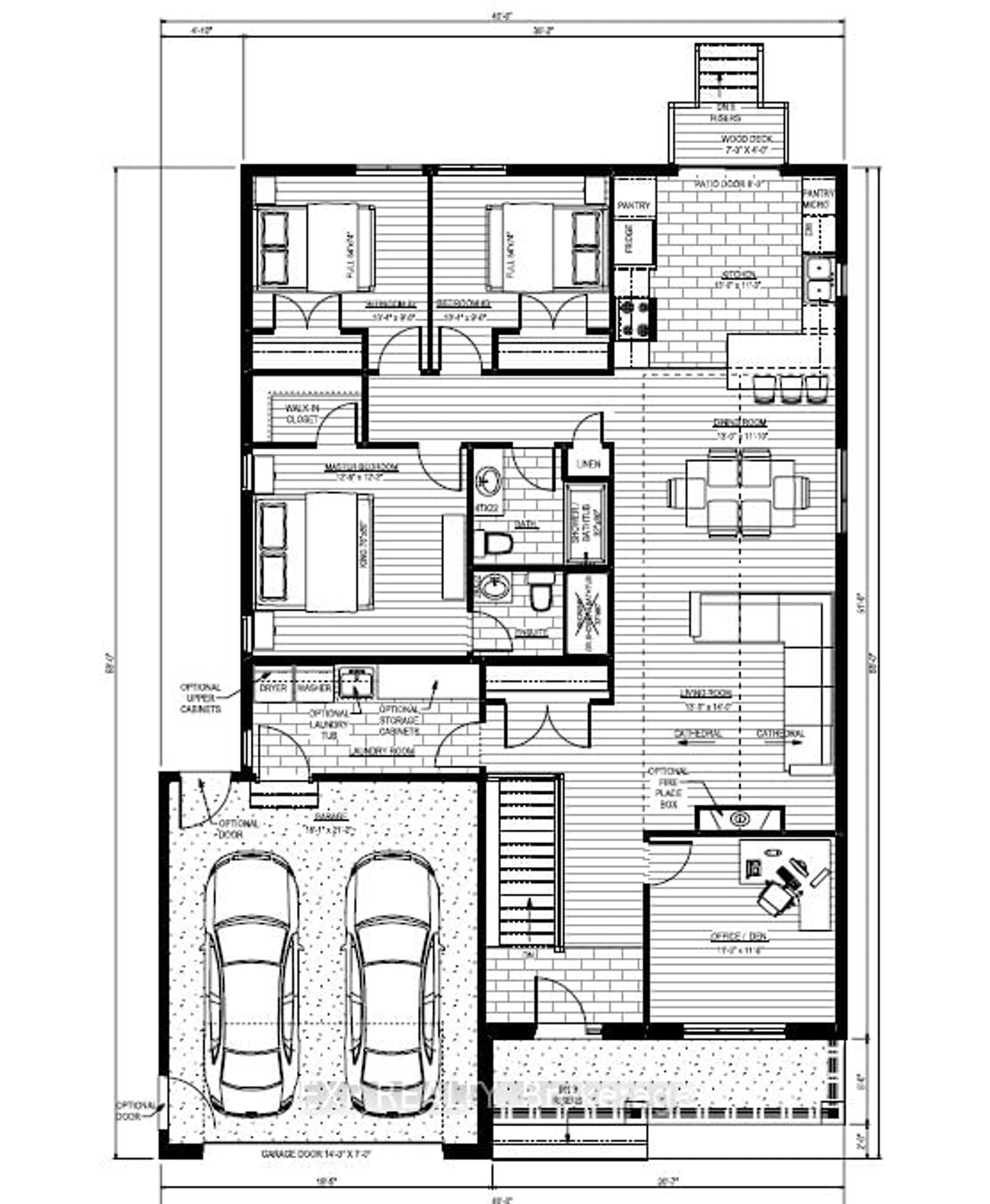 Floor plan for 261 BOURDEAU Blvd, The Nation Ontario K0A 2M0