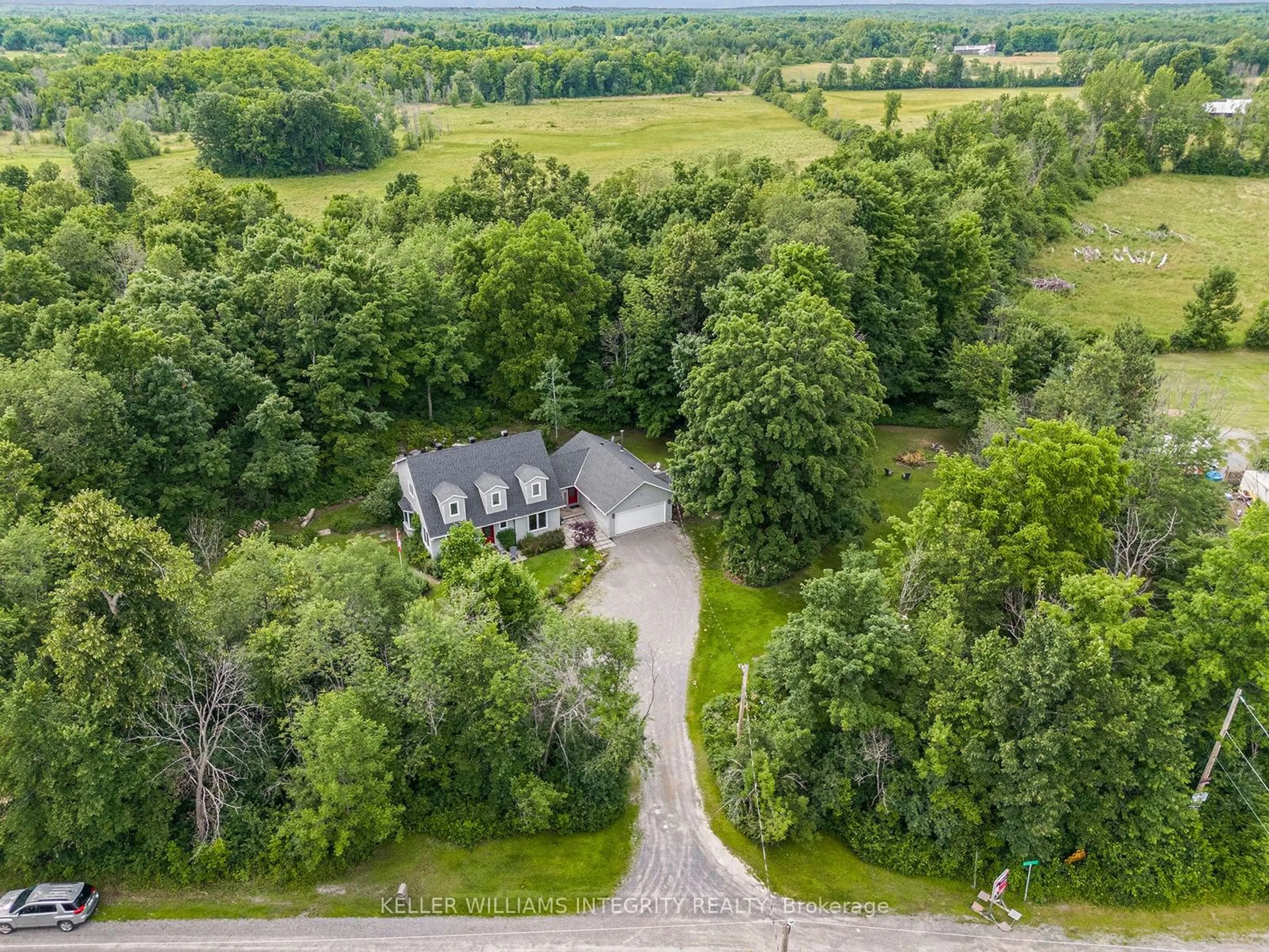 A pic from outside/outdoor area/front of a property/back of a property/a pic from drone, unknown for 106 REDPATH Rd, Mississippi Mills Ontario K7C 0C5