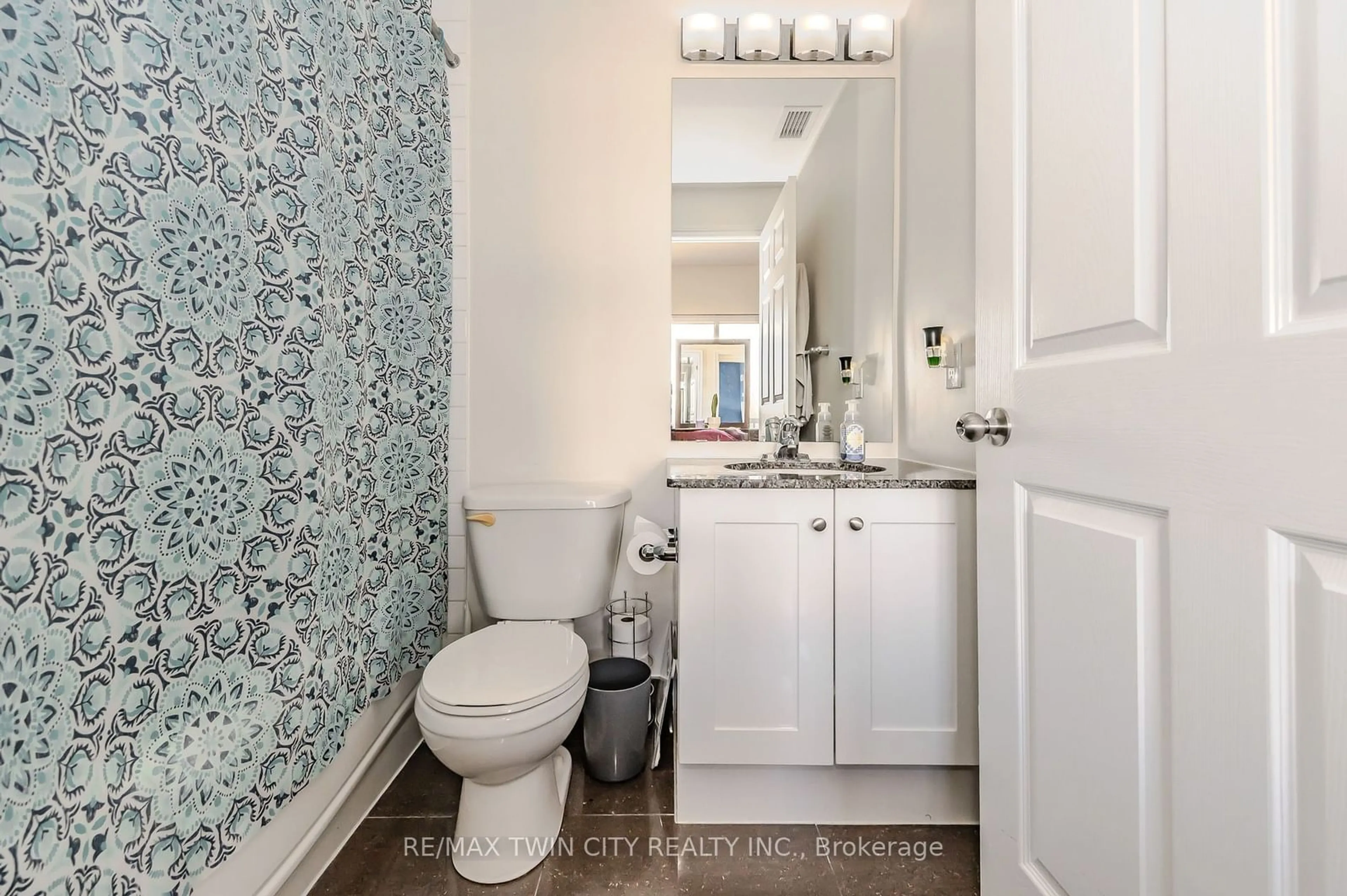 Standard bathroom, ceramic/tile floor for 170 Water St #807, Cambridge Ontario N1R 3B6