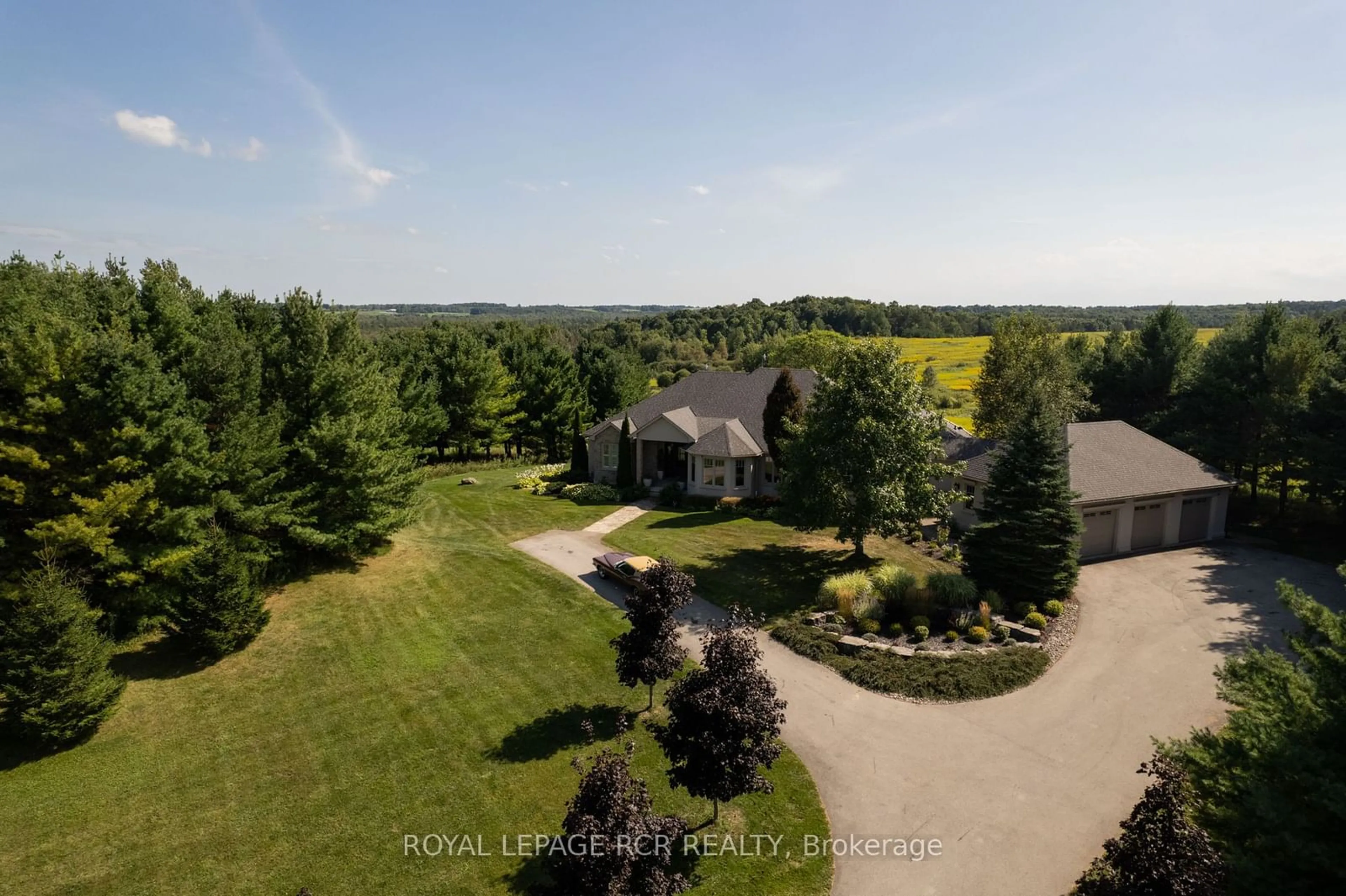 A pic from outside/outdoor area/front of a property/back of a property/a pic from drone, water/lake/river/ocean view for 6116 Winston Churchill Blvd, Erin Ontario L0N 1A0