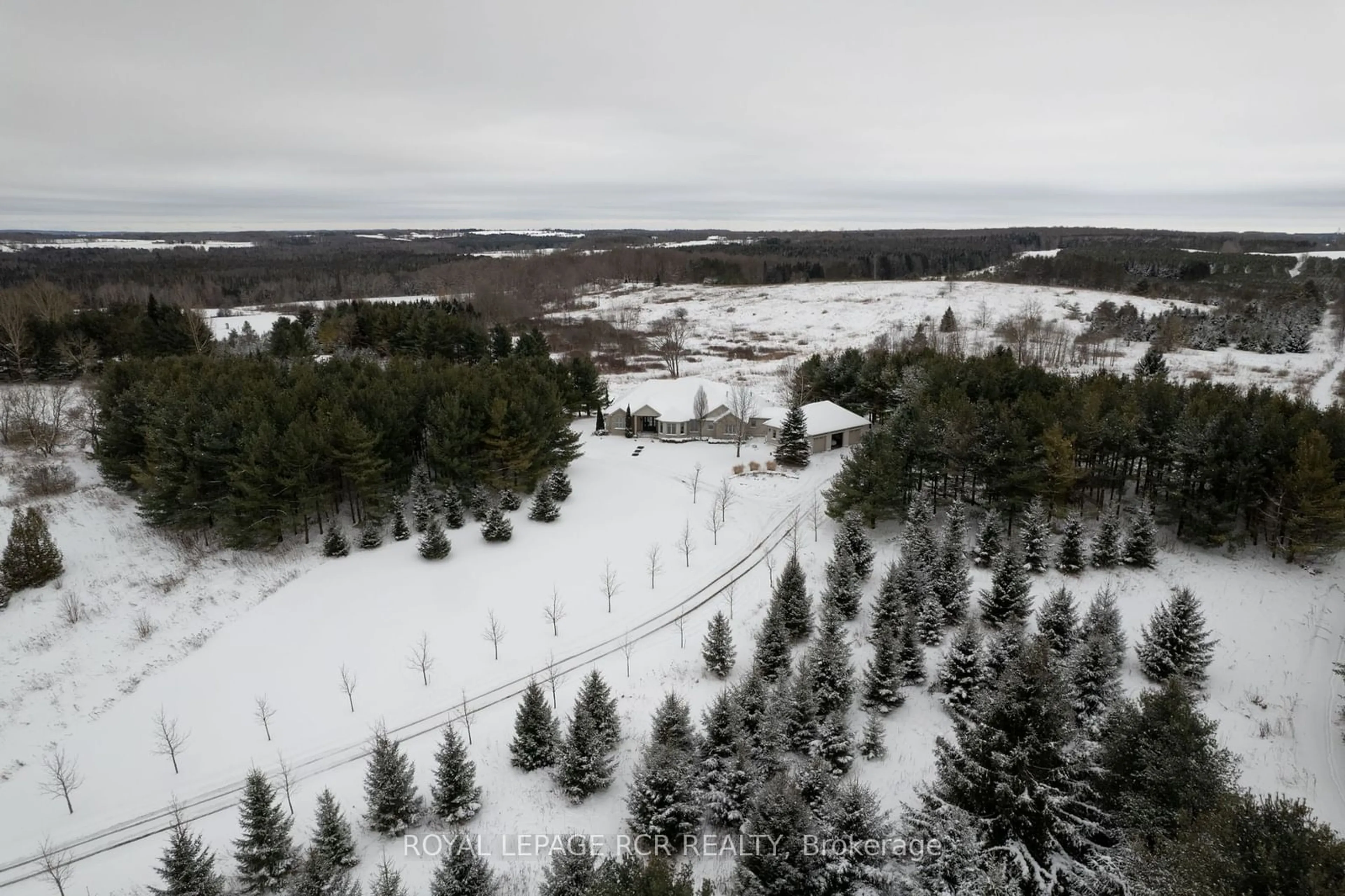 A pic from outside/outdoor area/front of a property/back of a property/a pic from drone, forest/trees view for 6116 Winston Churchill Blvd, Erin Ontario L0N 1A0