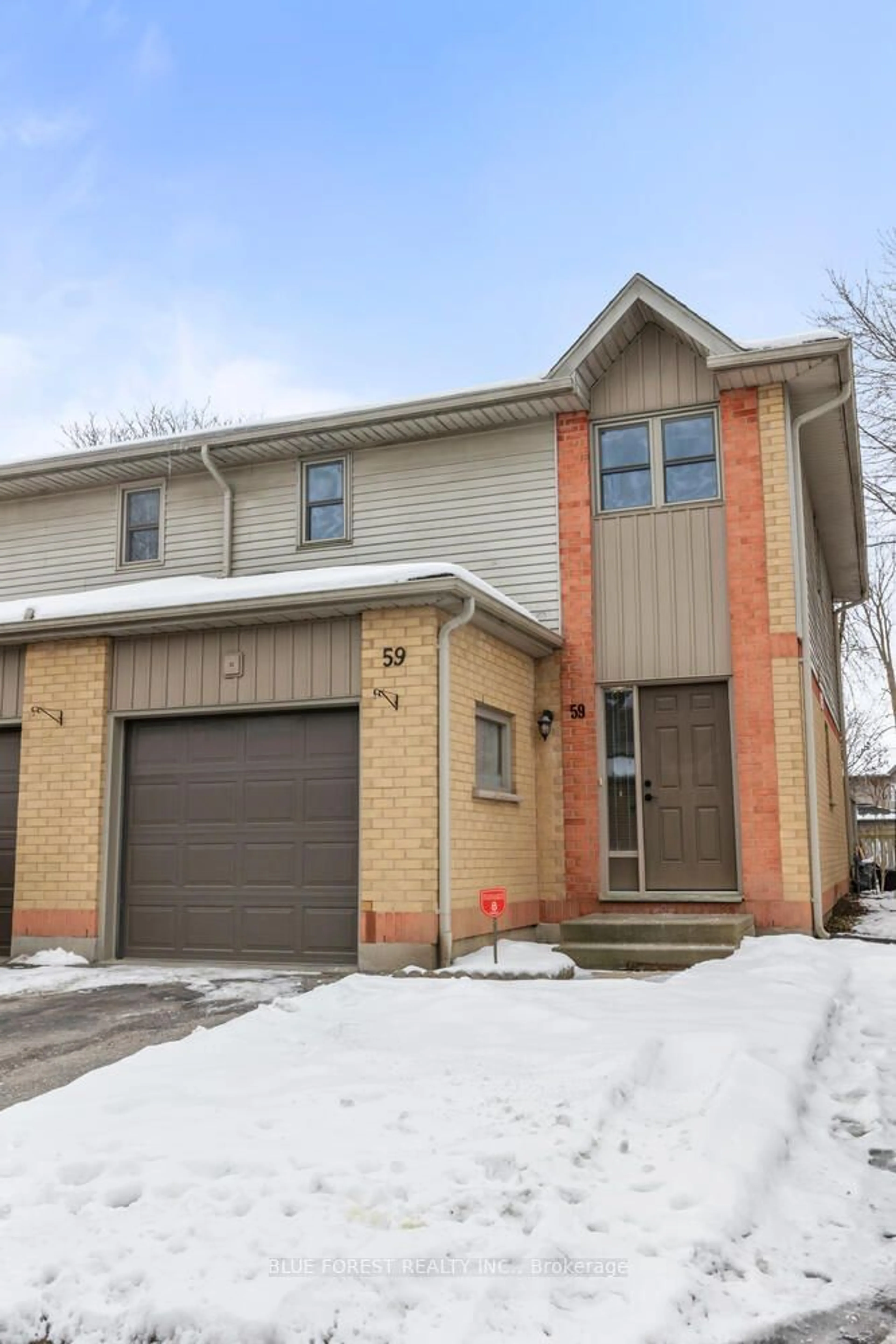 Home with brick exterior material, street for 1199 Hamilton Rd #59, London Ontario N5W 5Z9