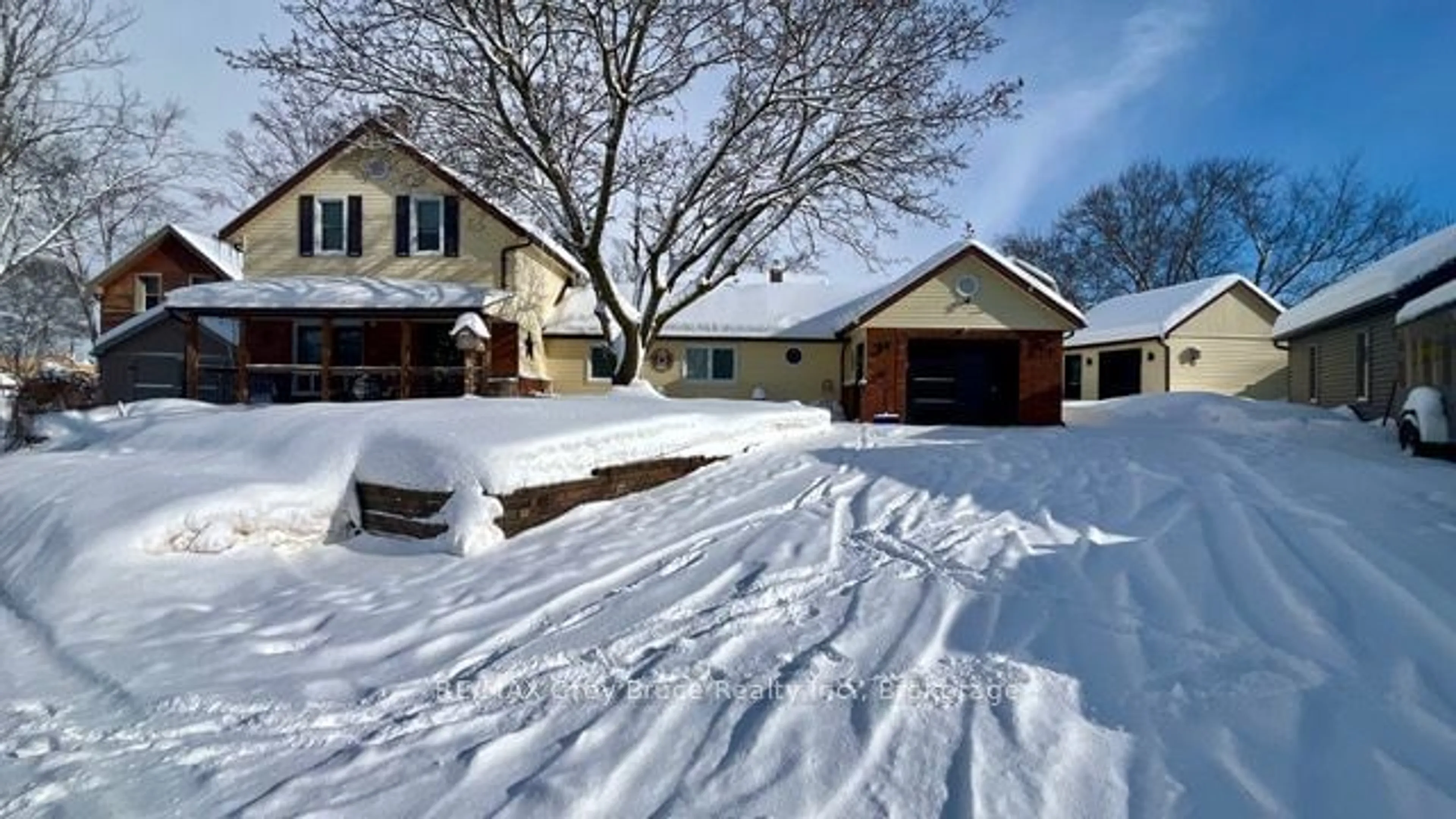 A pic from outside/outdoor area/front of a property/back of a property/a pic from drone, street for 267 Mill Dr, Arran-Elderslie Ontario N0G 2N0