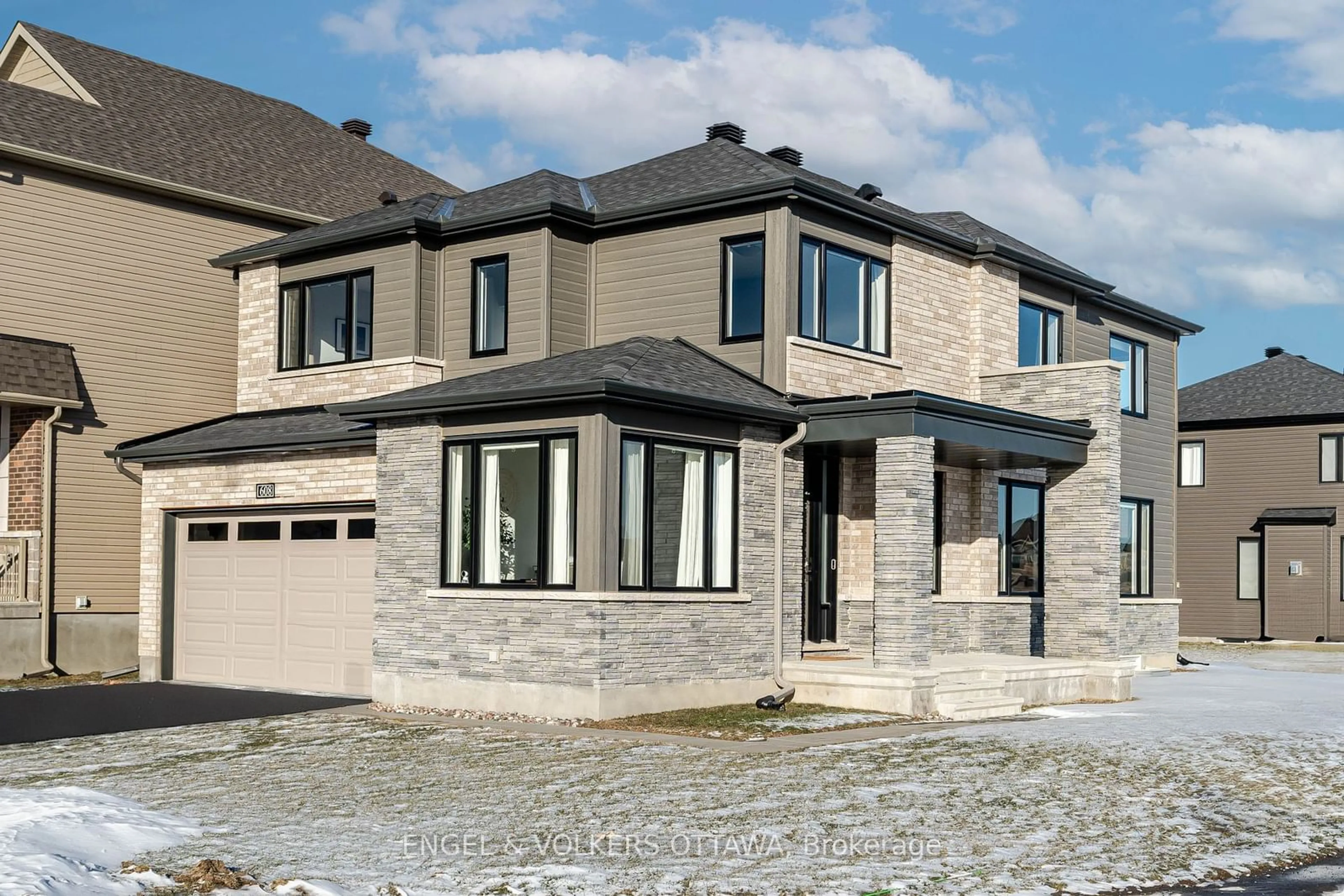 Home with brick exterior material, street for 608 BRIDGEPORT Ave, Manotick - Kars - Rideau Twp and Area Ontario K4M 0N1