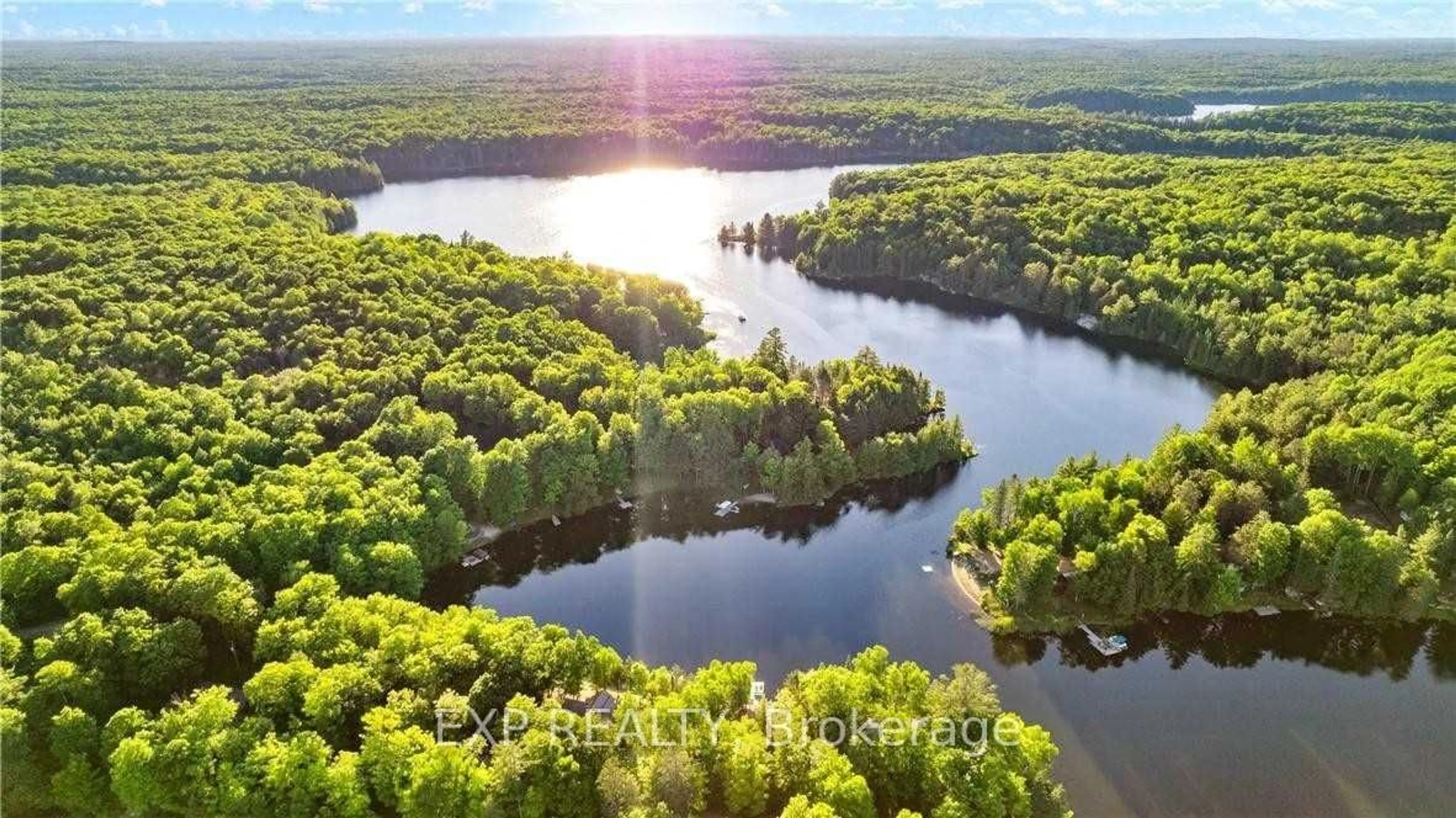 A pic from outside/outdoor area/front of a property/back of a property/a pic from drone, water/lake/river/ocean view for 25 Fire Route 296 Rte, Galway-Cavendish and Harvey Ontario K0L 1J0