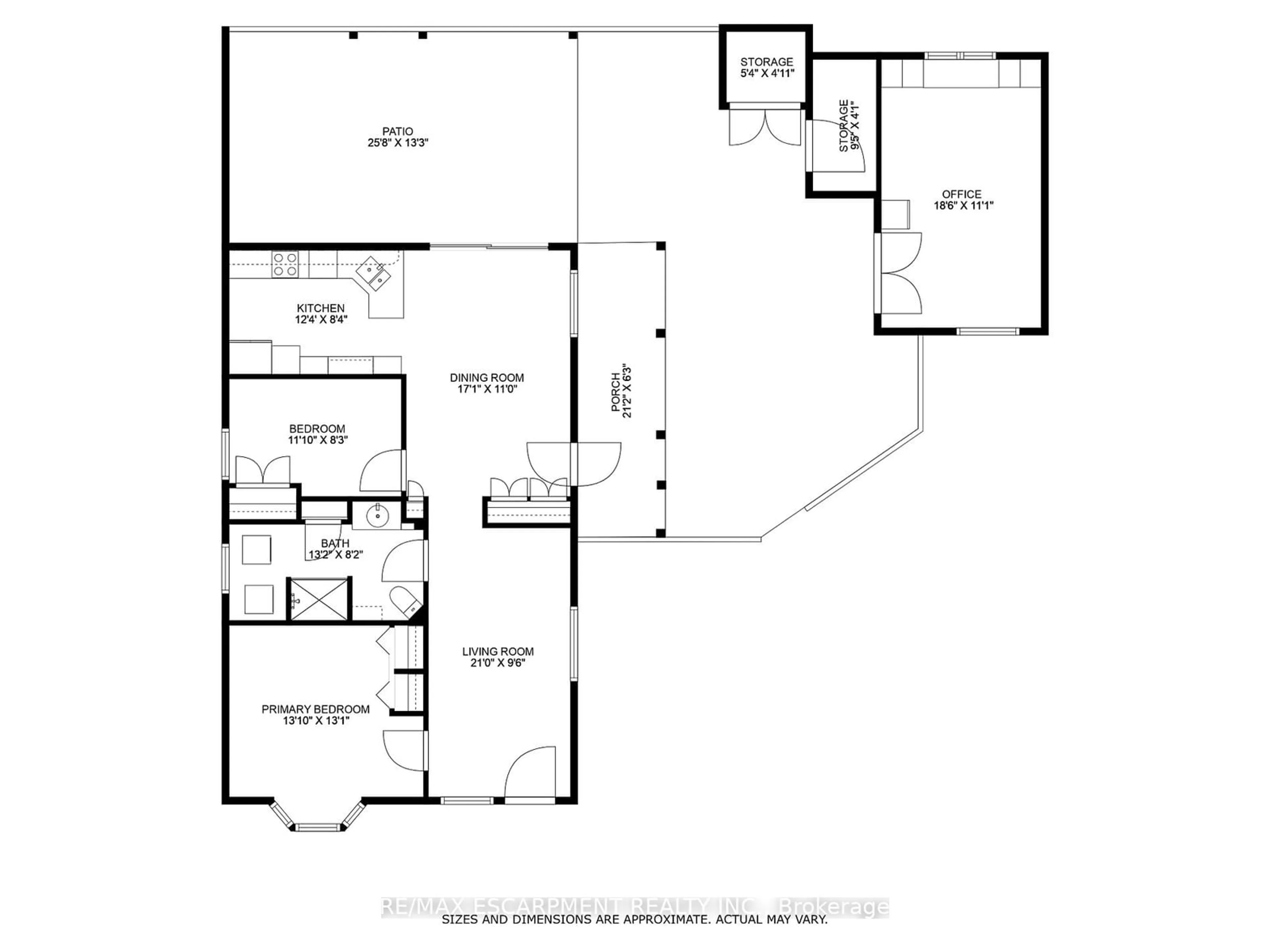 Floor plan for 183 HATT St, Hamilton Ontario L9H 2G7