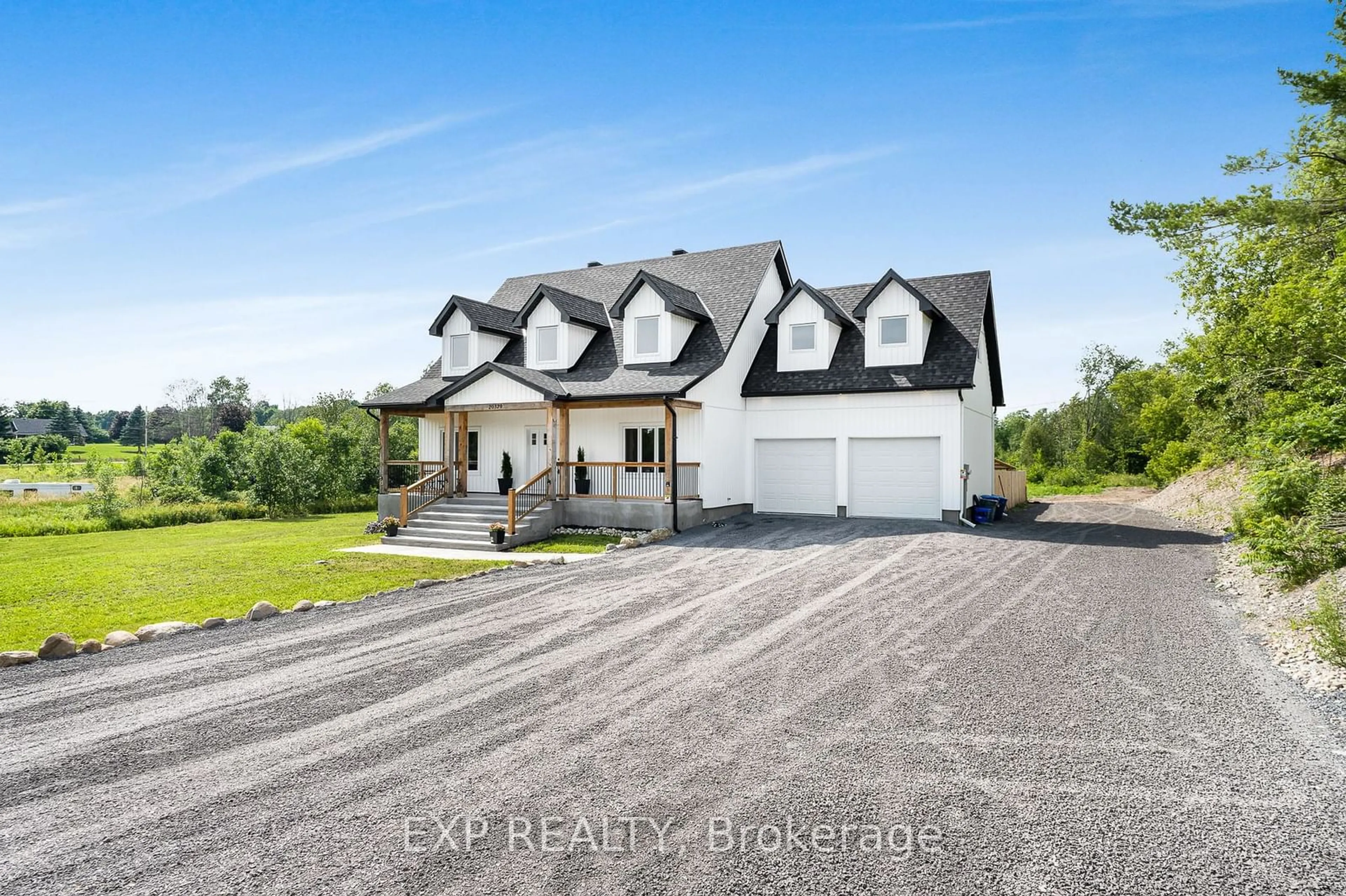 A pic from outside/outdoor area/front of a property/back of a property/a pic from drone, street for 20379 Eigg Rd, North Glengarry Ontario K0C 1A0