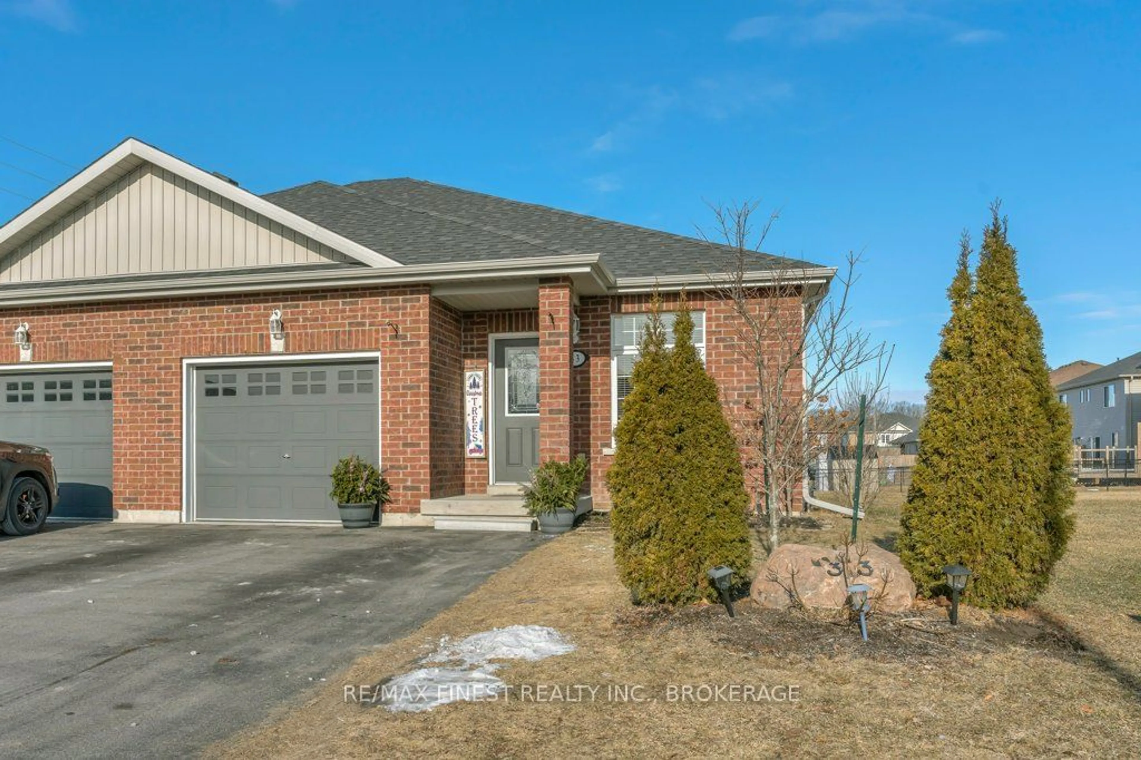 Home with brick exterior material, street for 33 Beverly St, Greater Napanee Ontario K7R 3X7