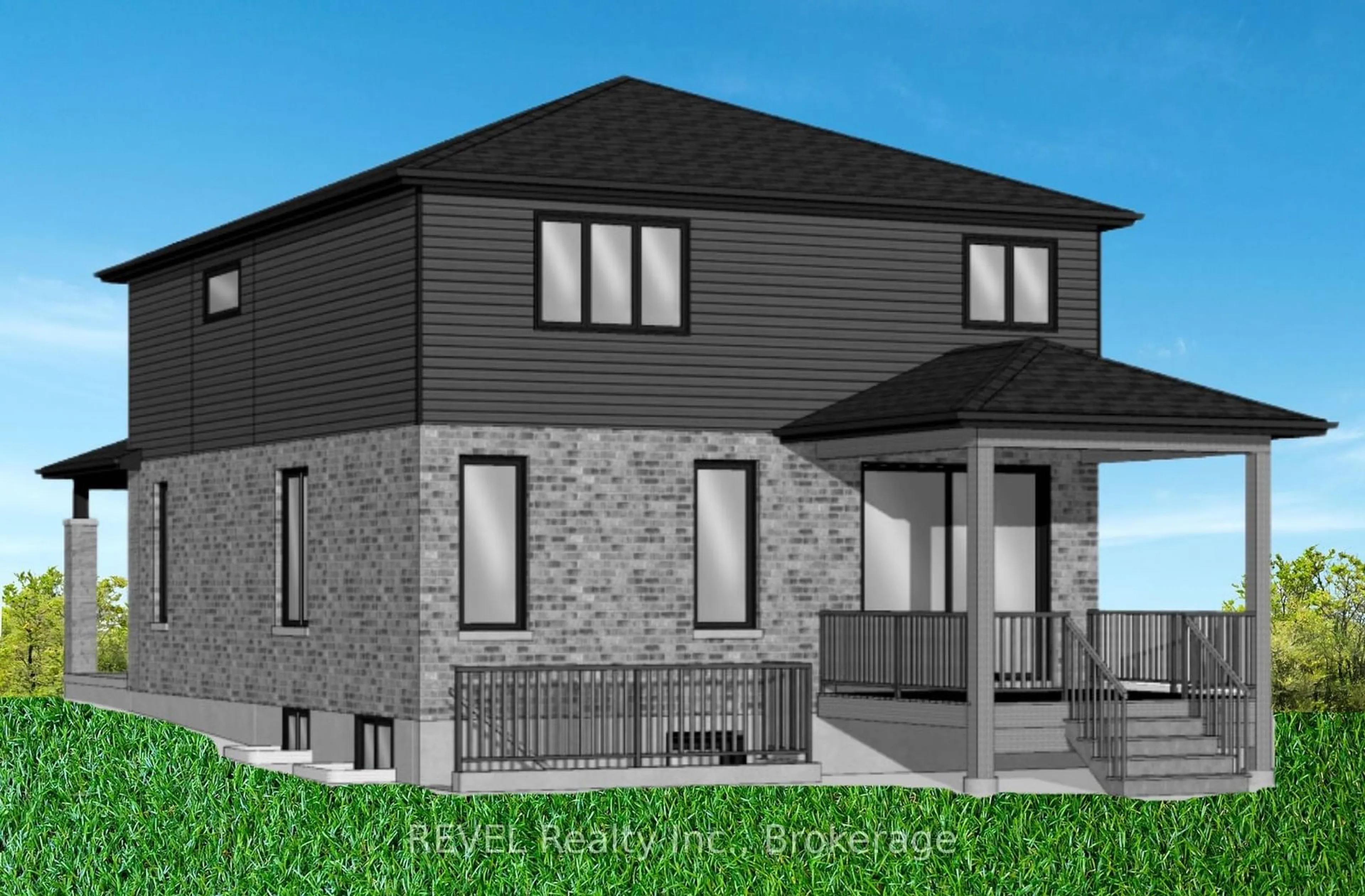 Home with brick exterior material, building for 7303 Majestic Tr, Niagara Falls Ontario L2H 3V4