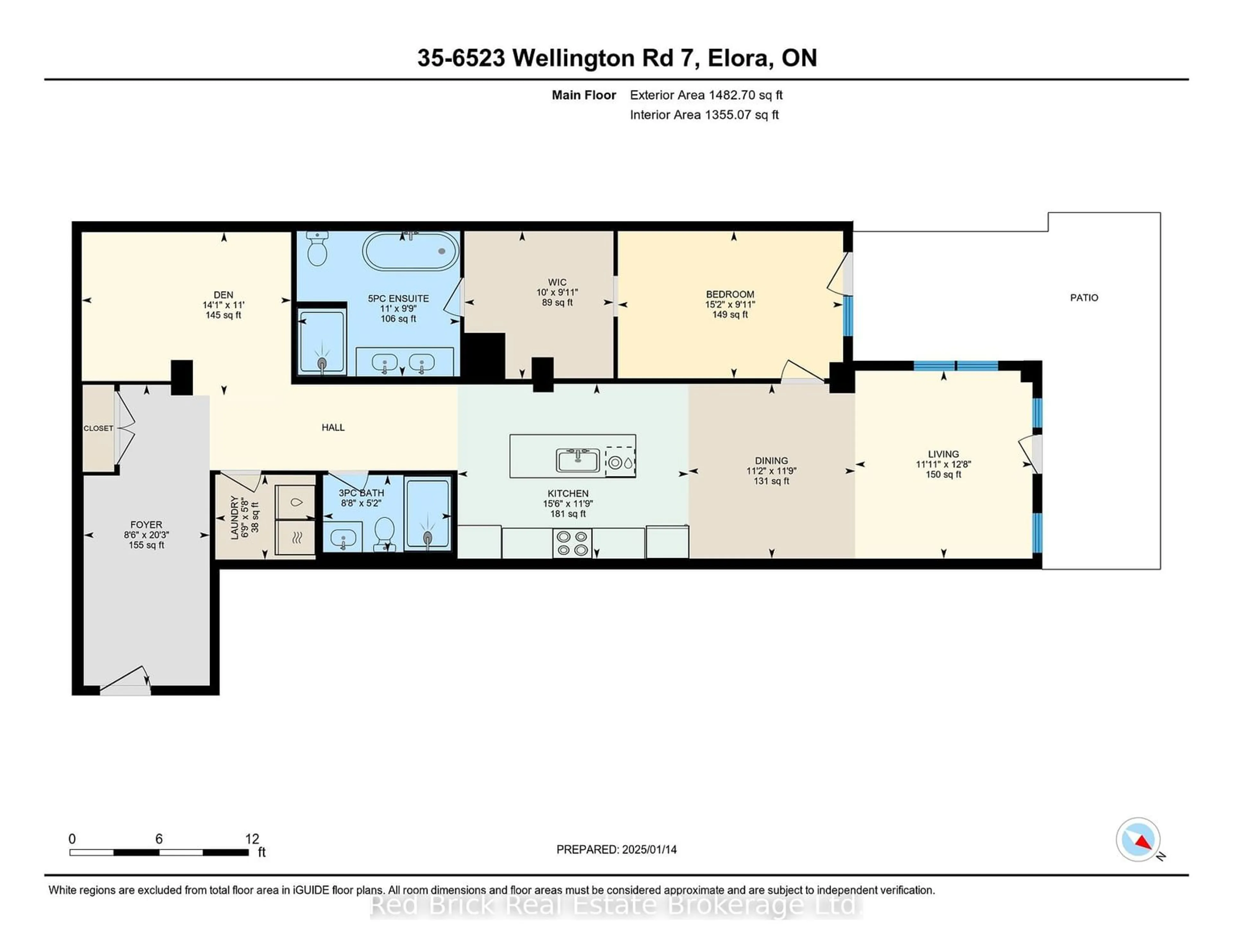 Floor plan for 6523 Wellington 7 Rd #35, Centre Wellington Ontario N0B 1J0