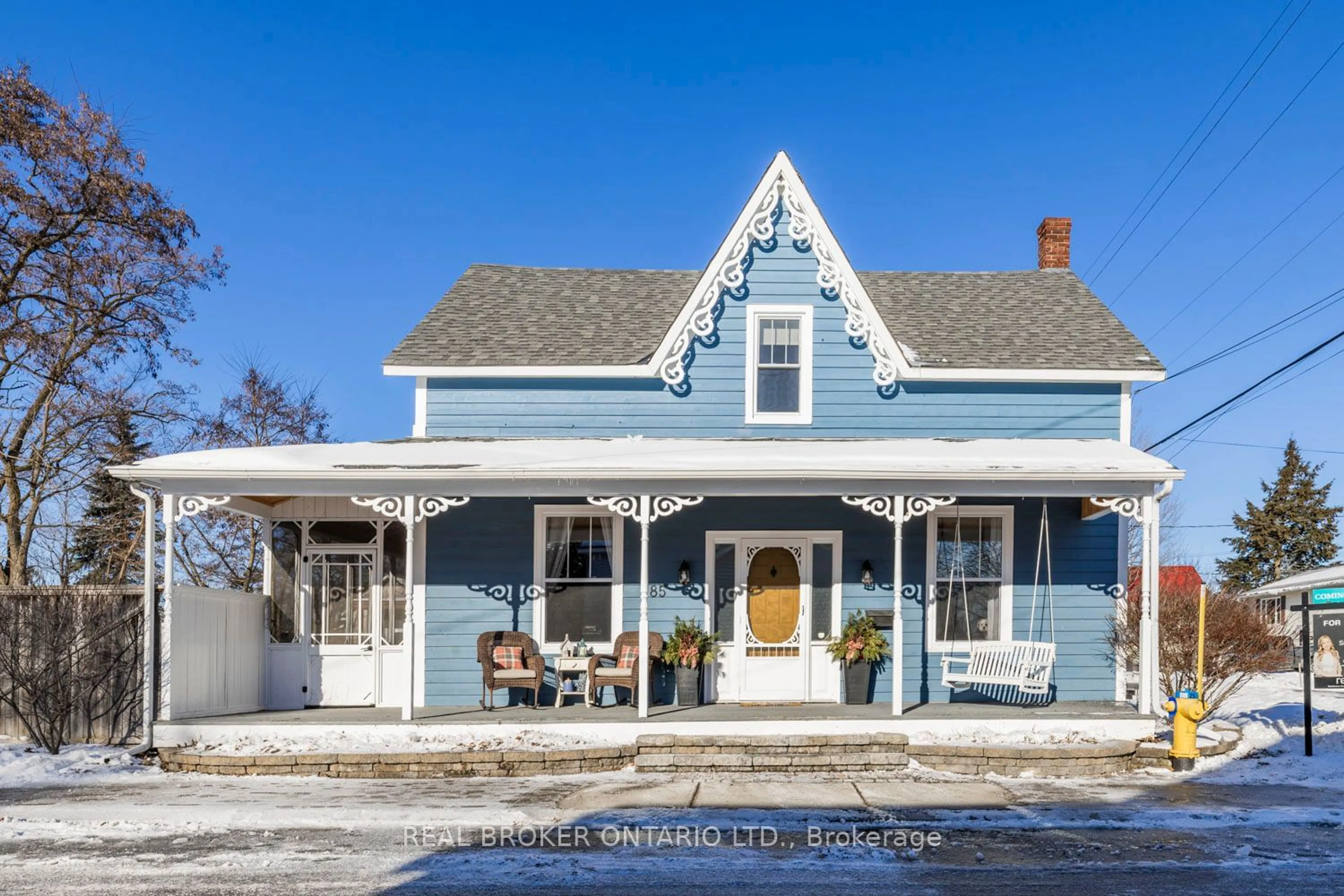 Home with vinyl exterior material, street for 85 Morphy St, Carleton Place Ontario K7C 2B7