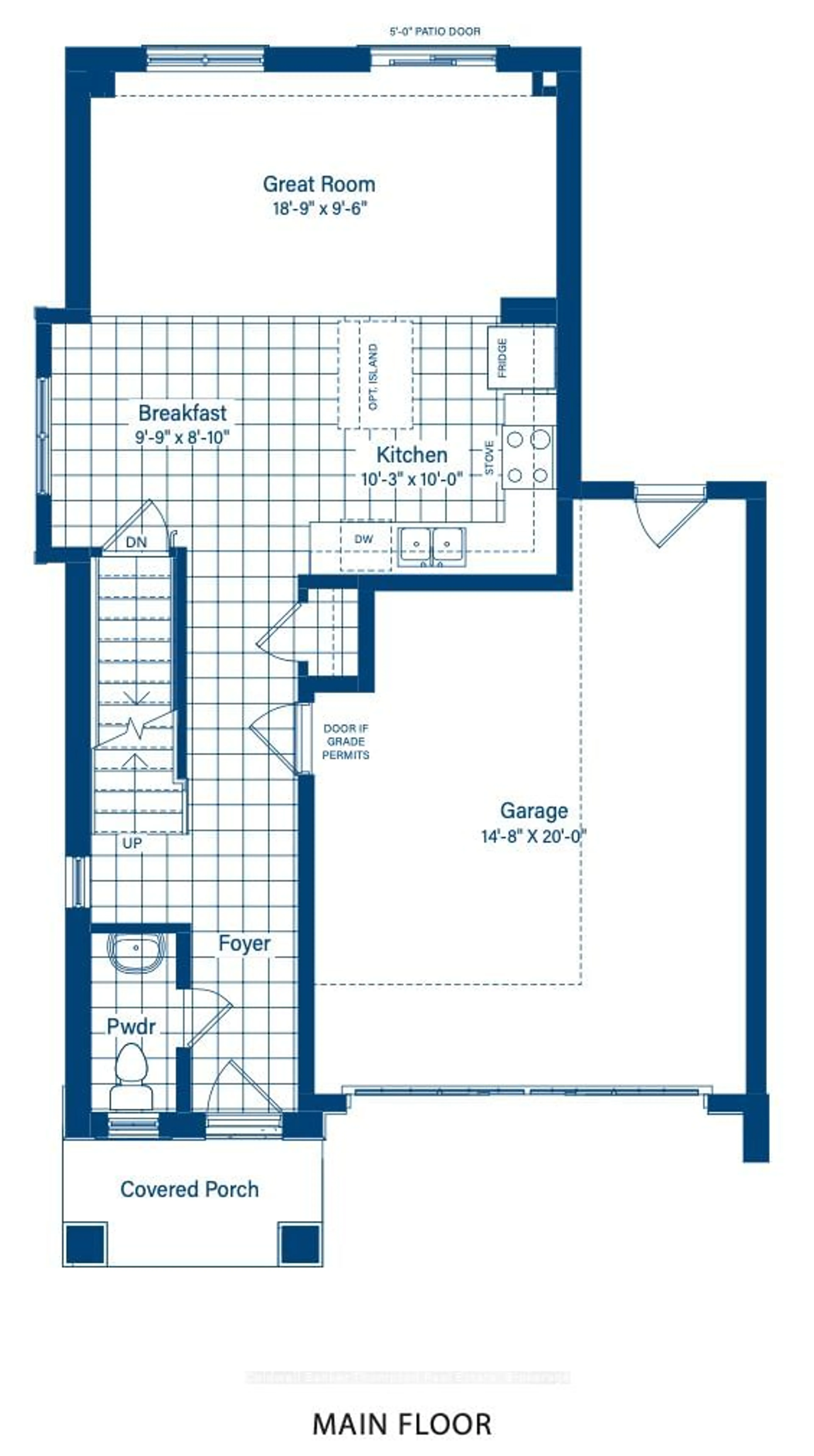 Floor plan for 35 Charles Morley Blvd, Huntsville Ontario P1H 0G5