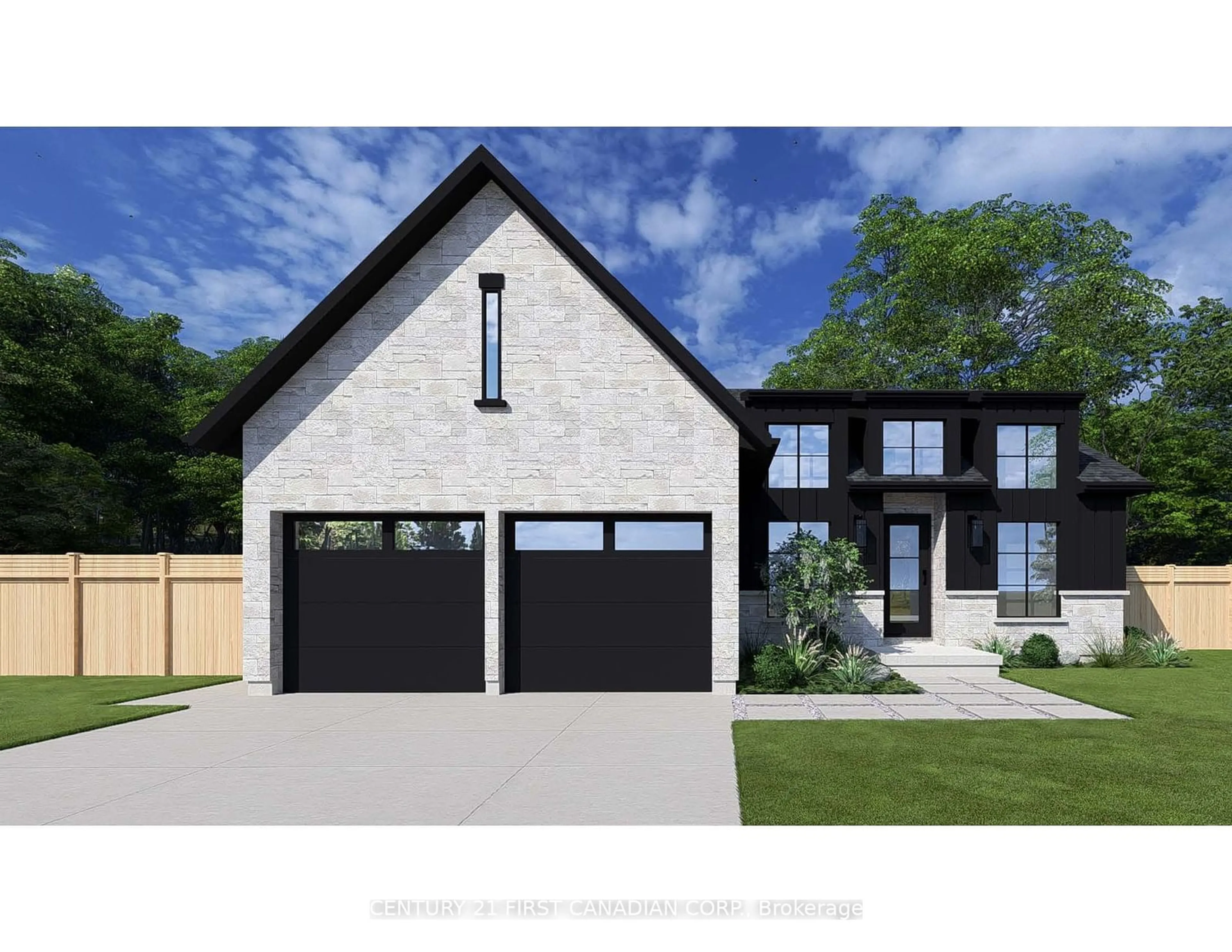 Home with brick exterior material, street for 126 TIMBERWALK Tr, Middlesex Centre Ontario N0M 2A0