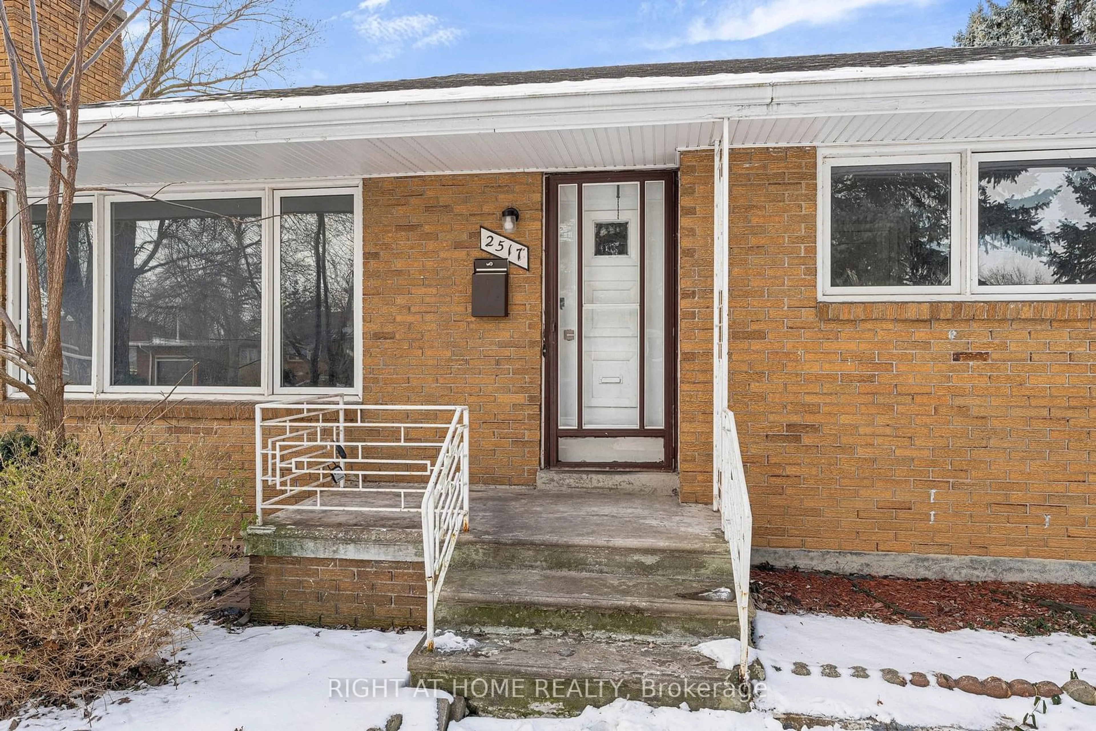 Home with brick exterior material, street for 2517 Dandurand Ave, Windsor Ontario N9E 2E1