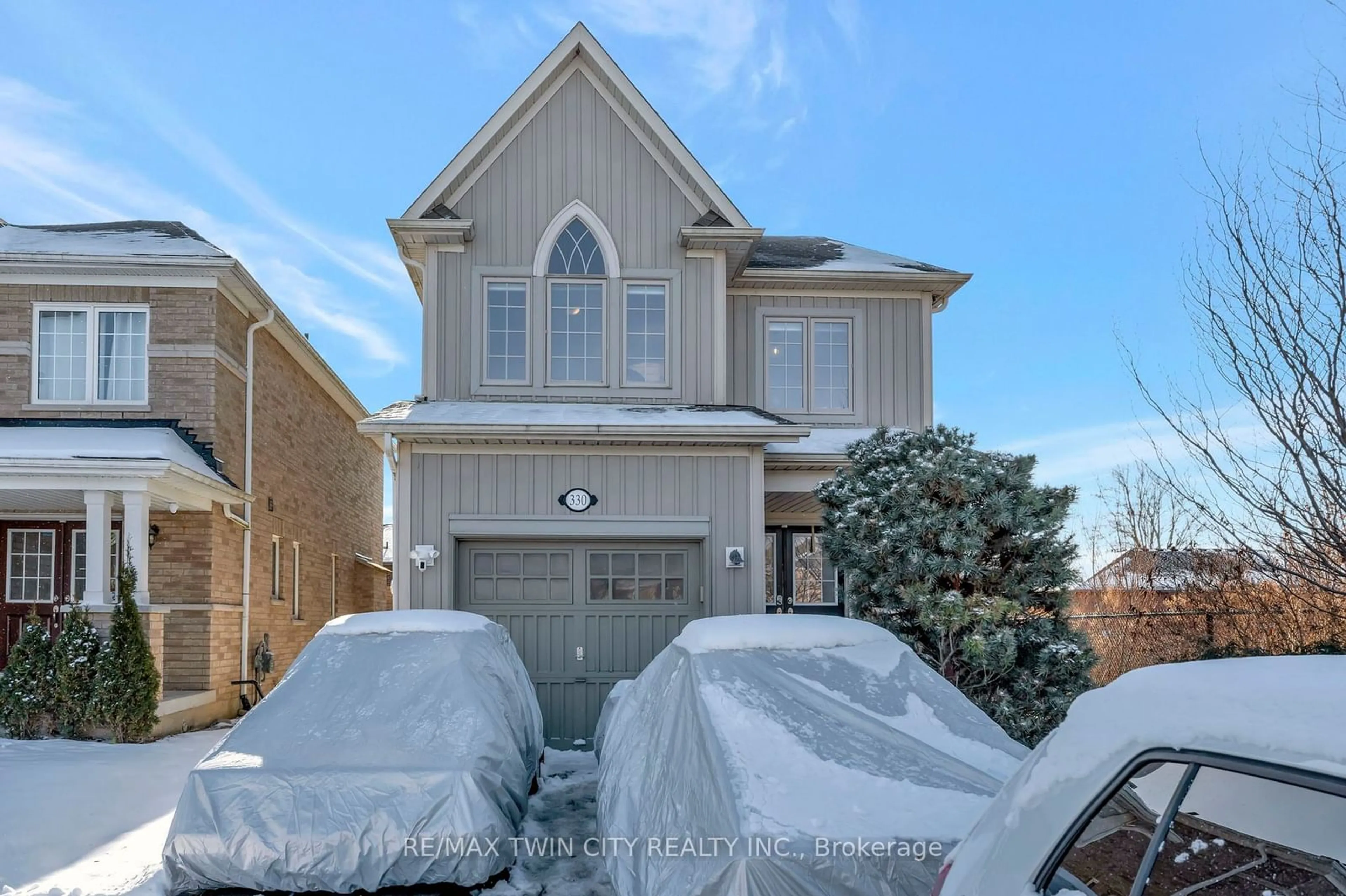 Home with brick exterior material, street for 330 Thompson St, Woodstock Ontario N4S 0G6