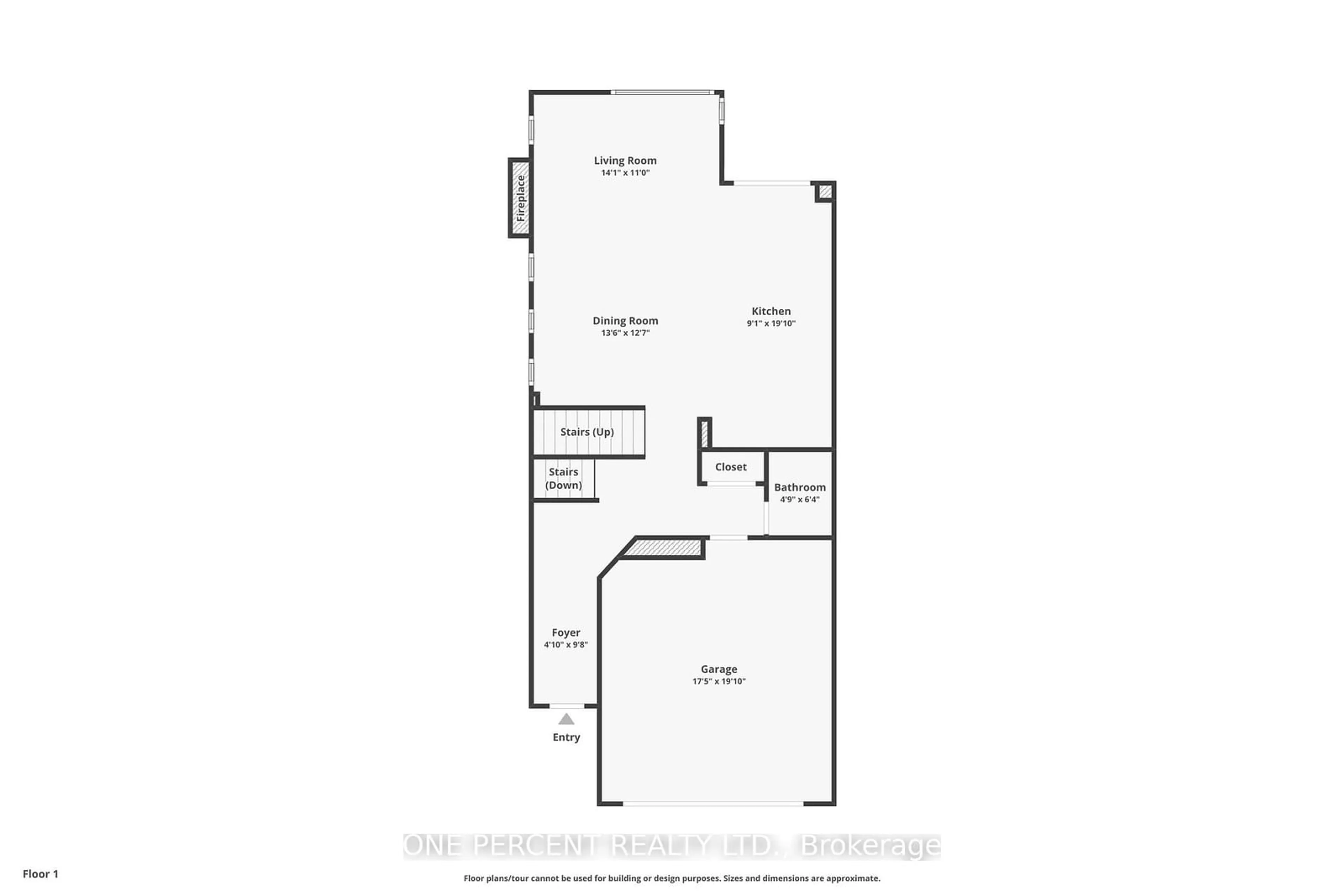 Floor plan for 507 Ascender Ave, Orleans - Convent Glen and Area Ontario K1W 0R6