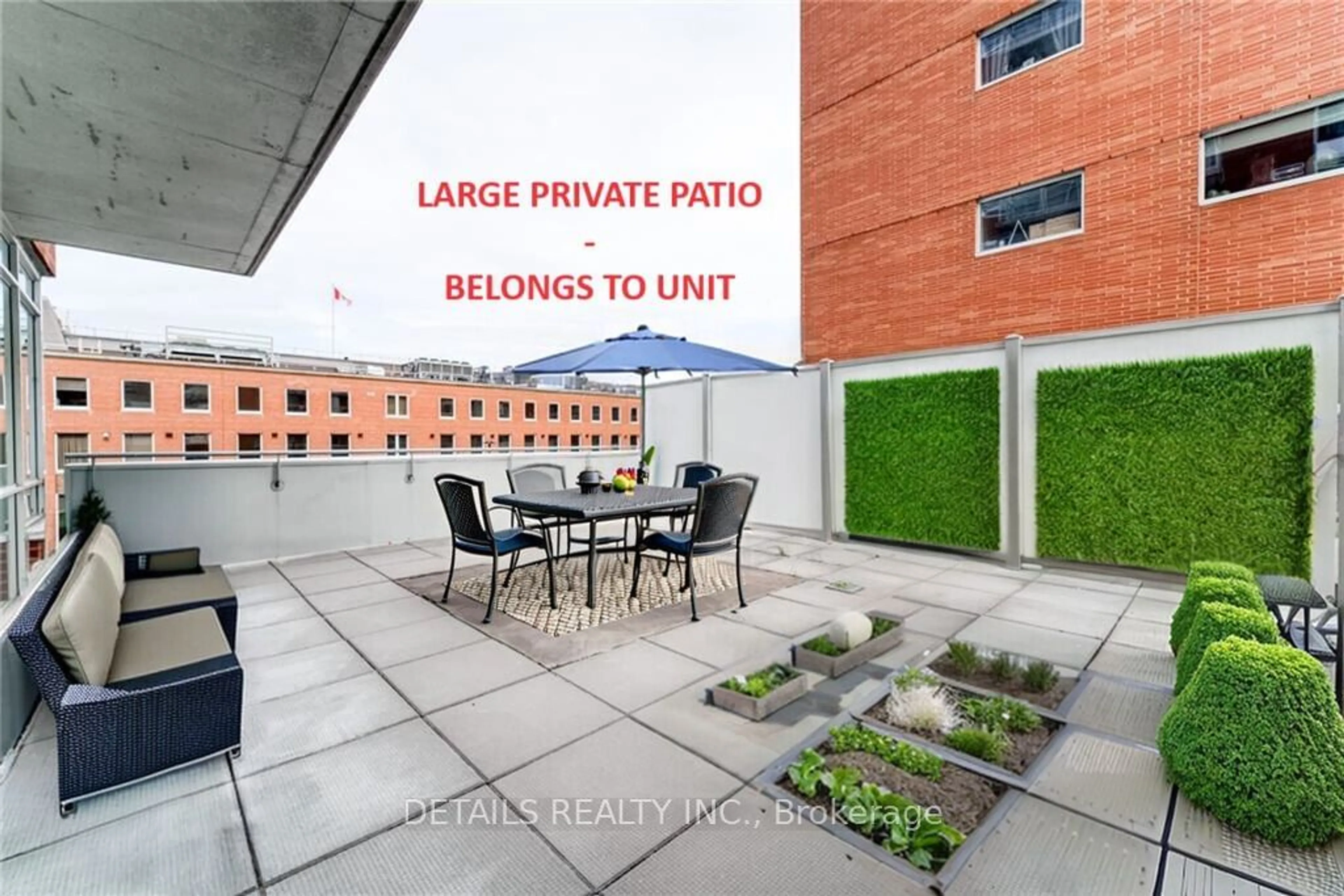 Patio, unknown for 180 YORK St #308, Lower Town - Sandy Hill Ontario K1N 1J6