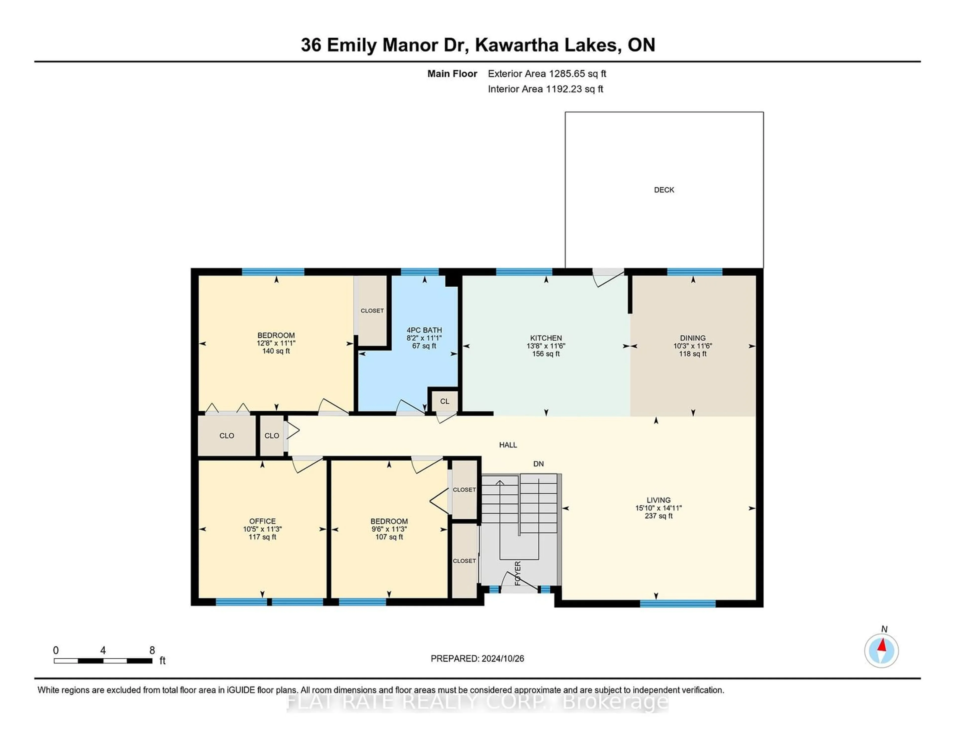 Floor plan for 36 EMILY MANOR Dr, Kawartha Lakes Ontario K0L 2W0