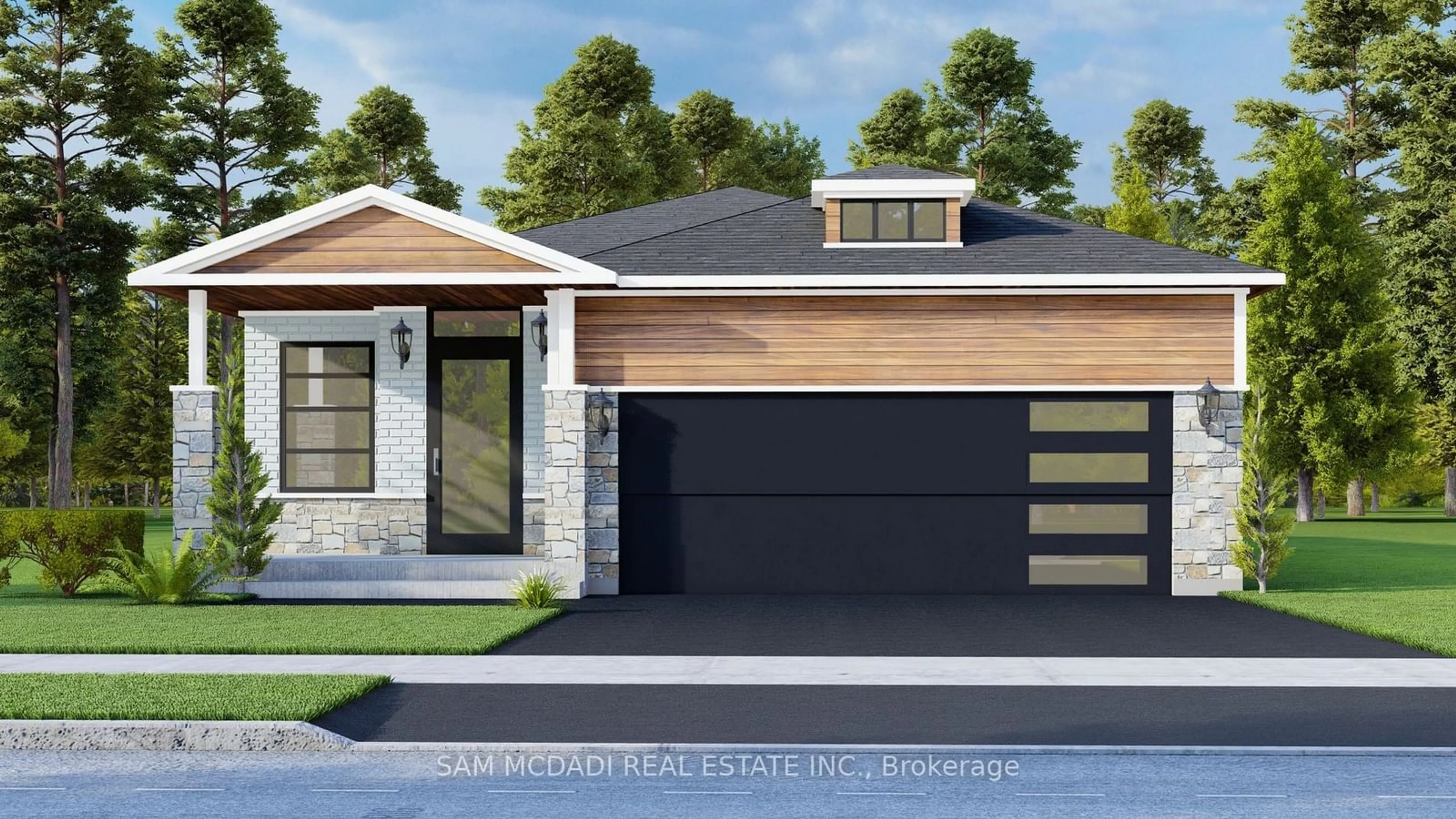 Home with brick exterior material, street for 16 Linden Lane #Lot 3, Grimsby Ontario L3M 5M6