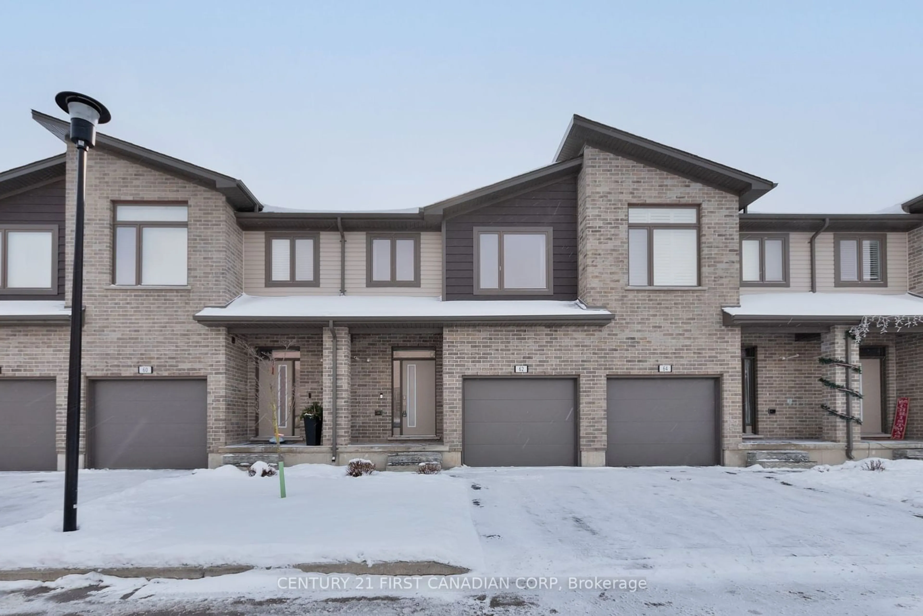 Home with brick exterior material, street for 2070 MEADOWGATE BLVD #62, London Ontario N6M 0H5