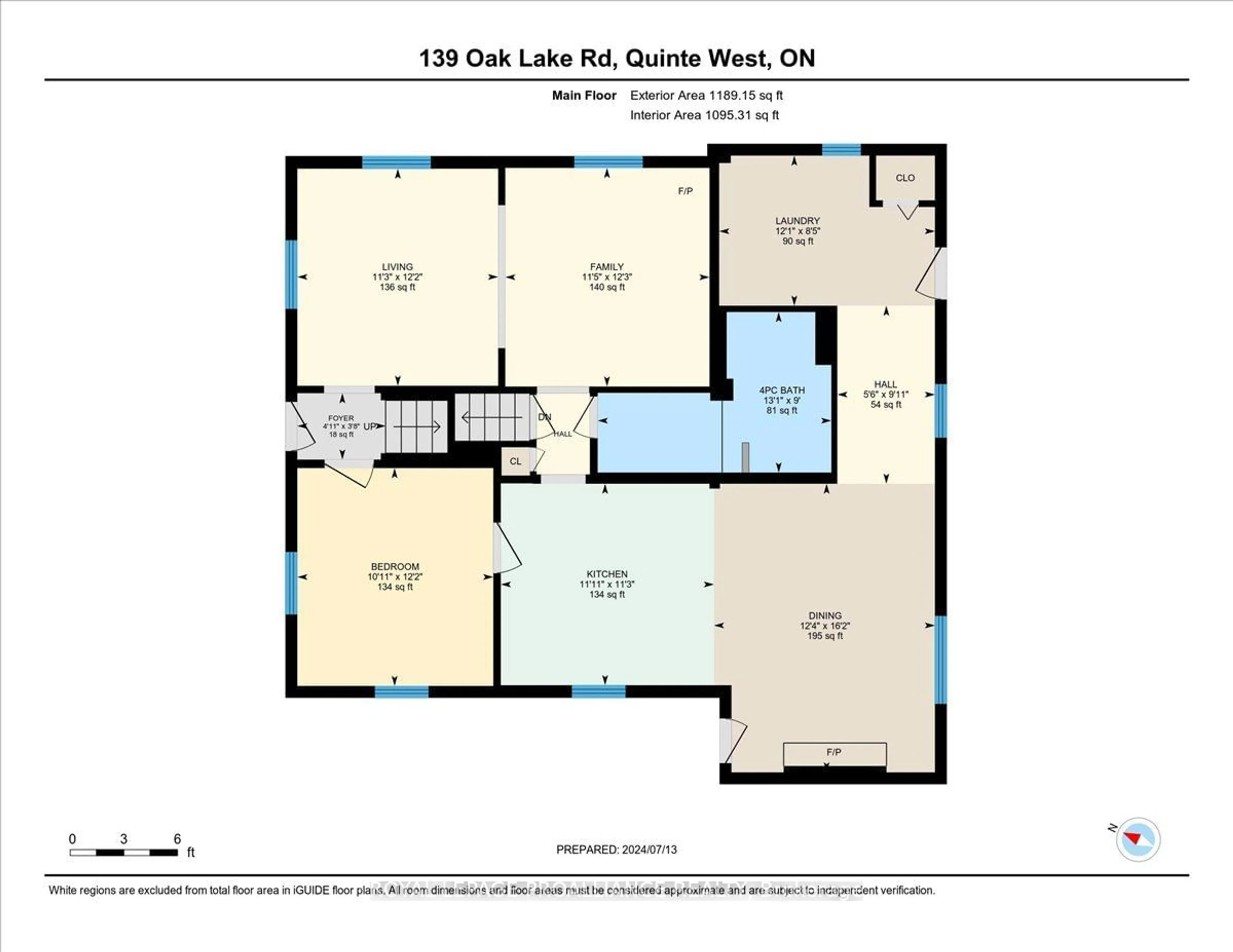 Floor plan for 139 Oak Lake Rd, Stirling-Rawdon Ontario K0K 3E0