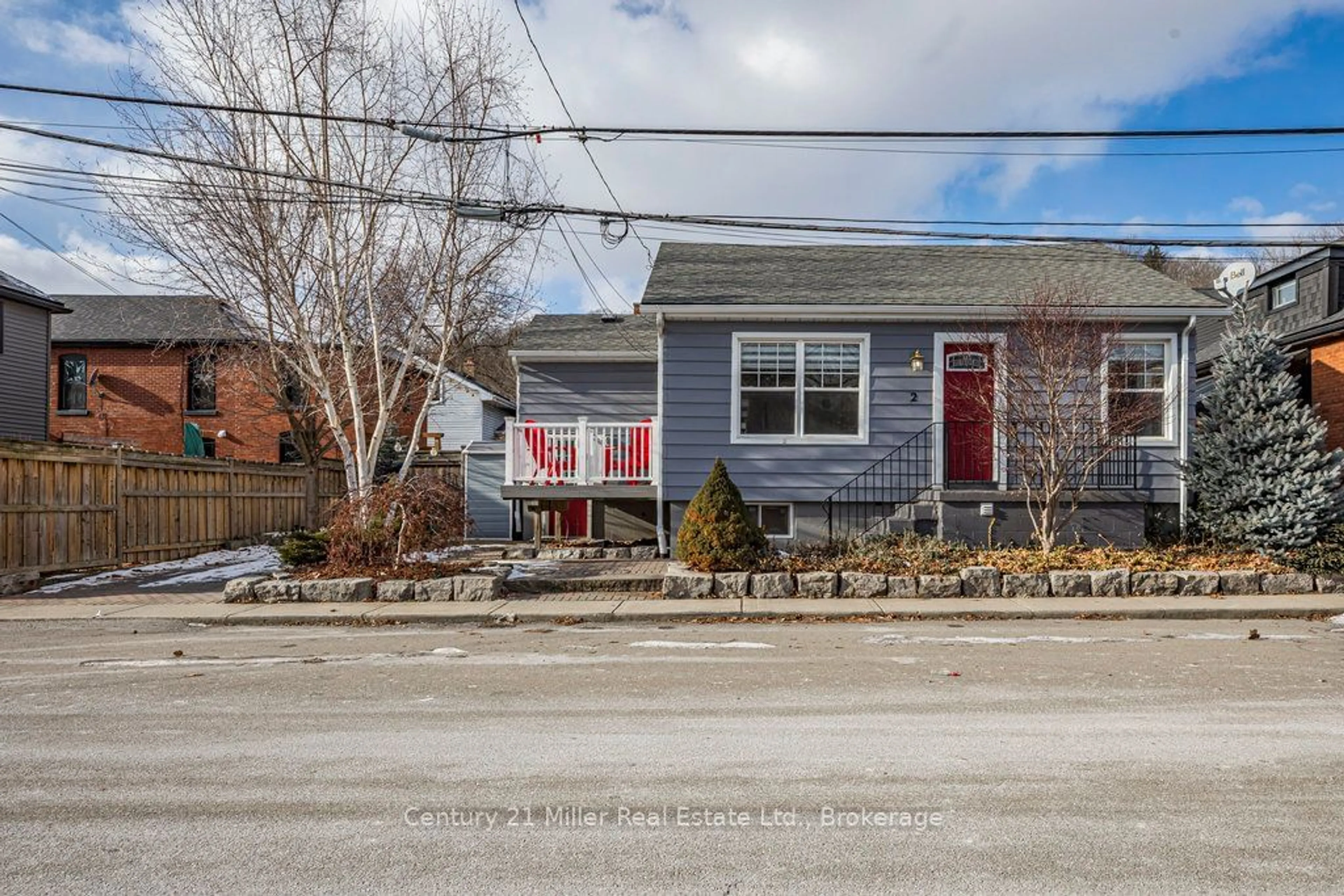 Home with brick exterior material, street for 2 Bond St, Hamilton Ontario L9H 3A8