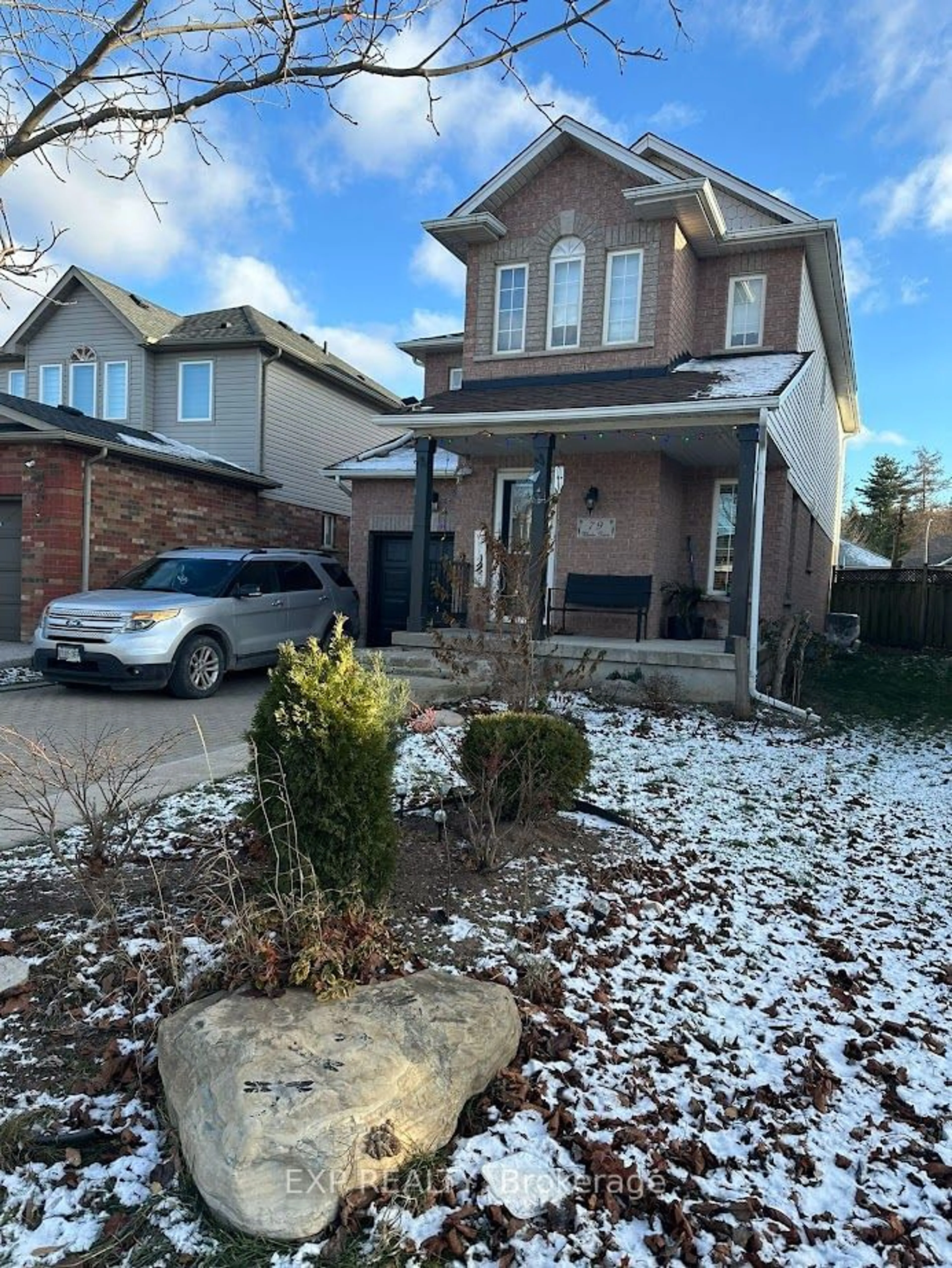 Home with brick exterior material, street for 79 Wheeler Dr, Cambridge Ontario N1P 1G4