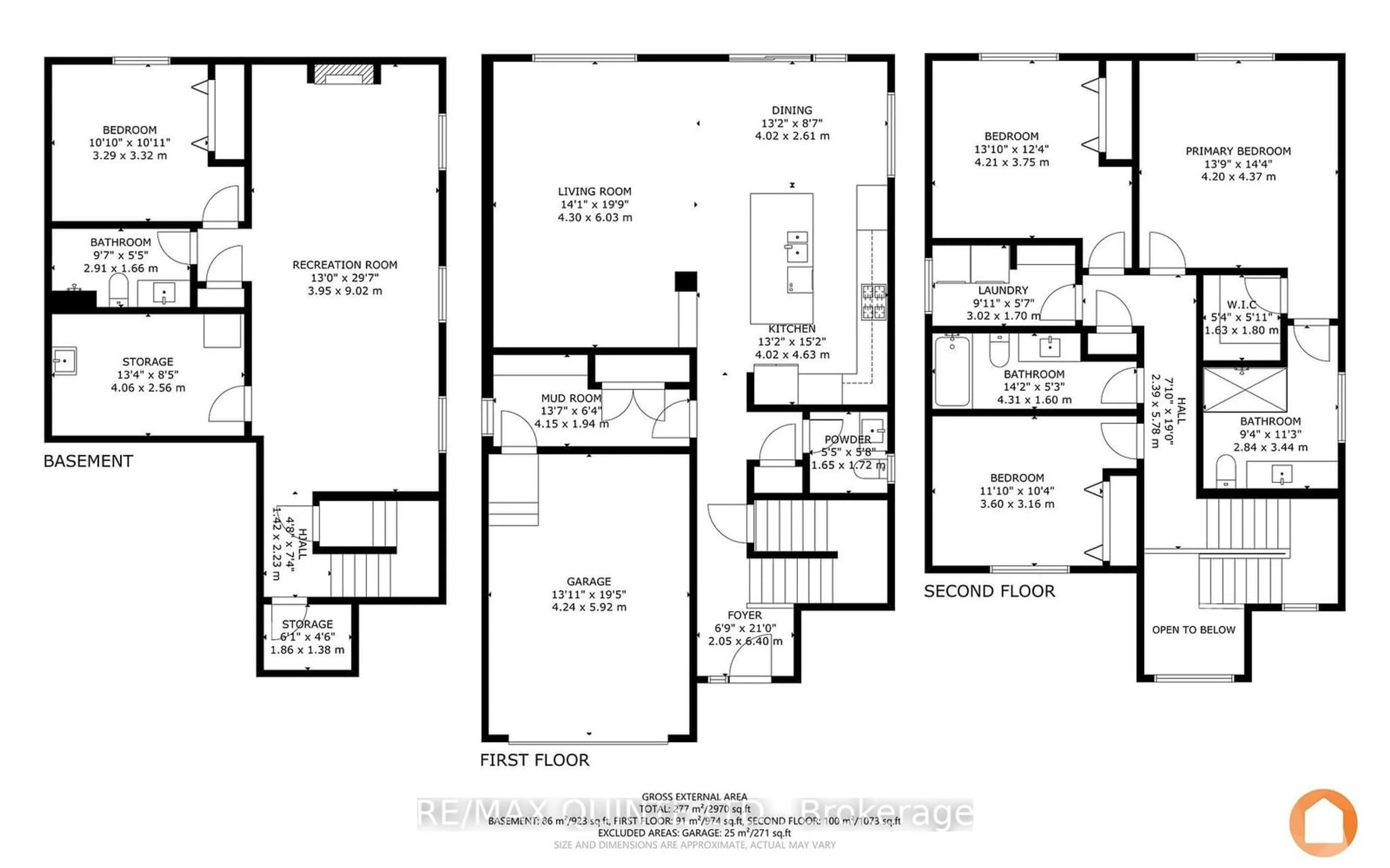 Floor plan for 75 Spruce Gdns, Belleville Ontario K8N 0B5