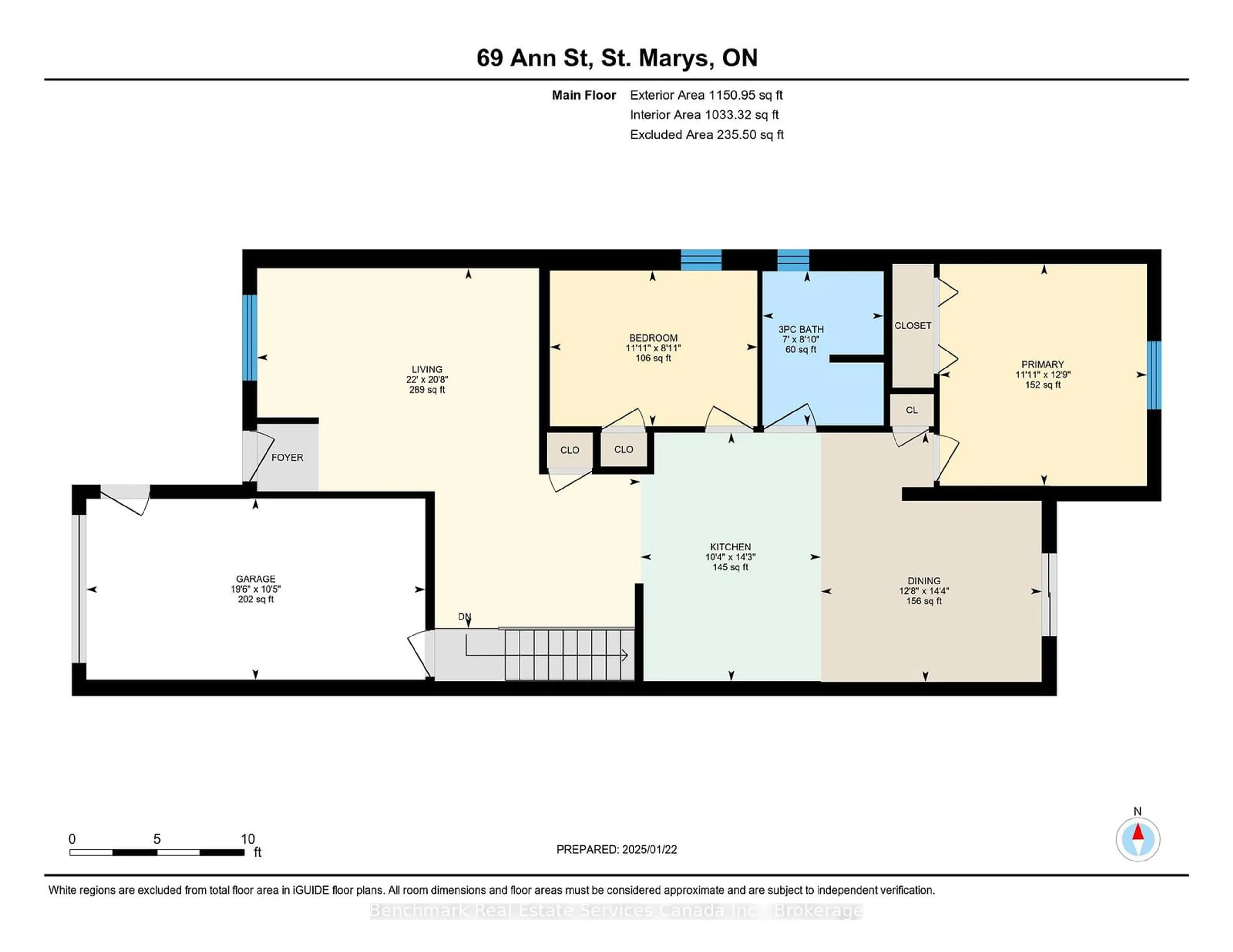 Floor plan for 69 Ann St, St. Marys Ontario N4X 1B1