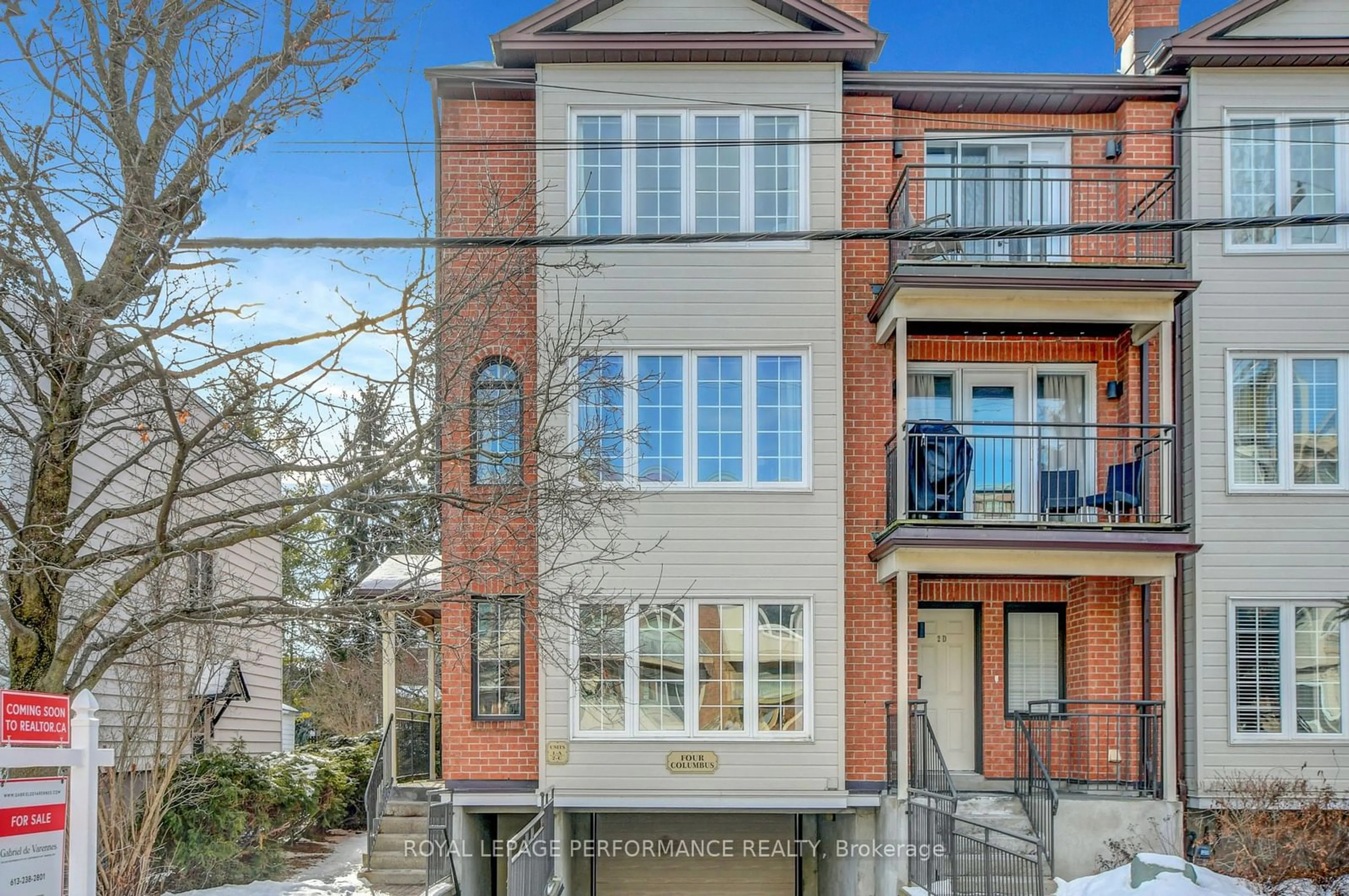 Home with brick exterior material, street for 4 Columbus Ave #2C, Overbrook - Castleheights and Area Ontario K1K 1R3