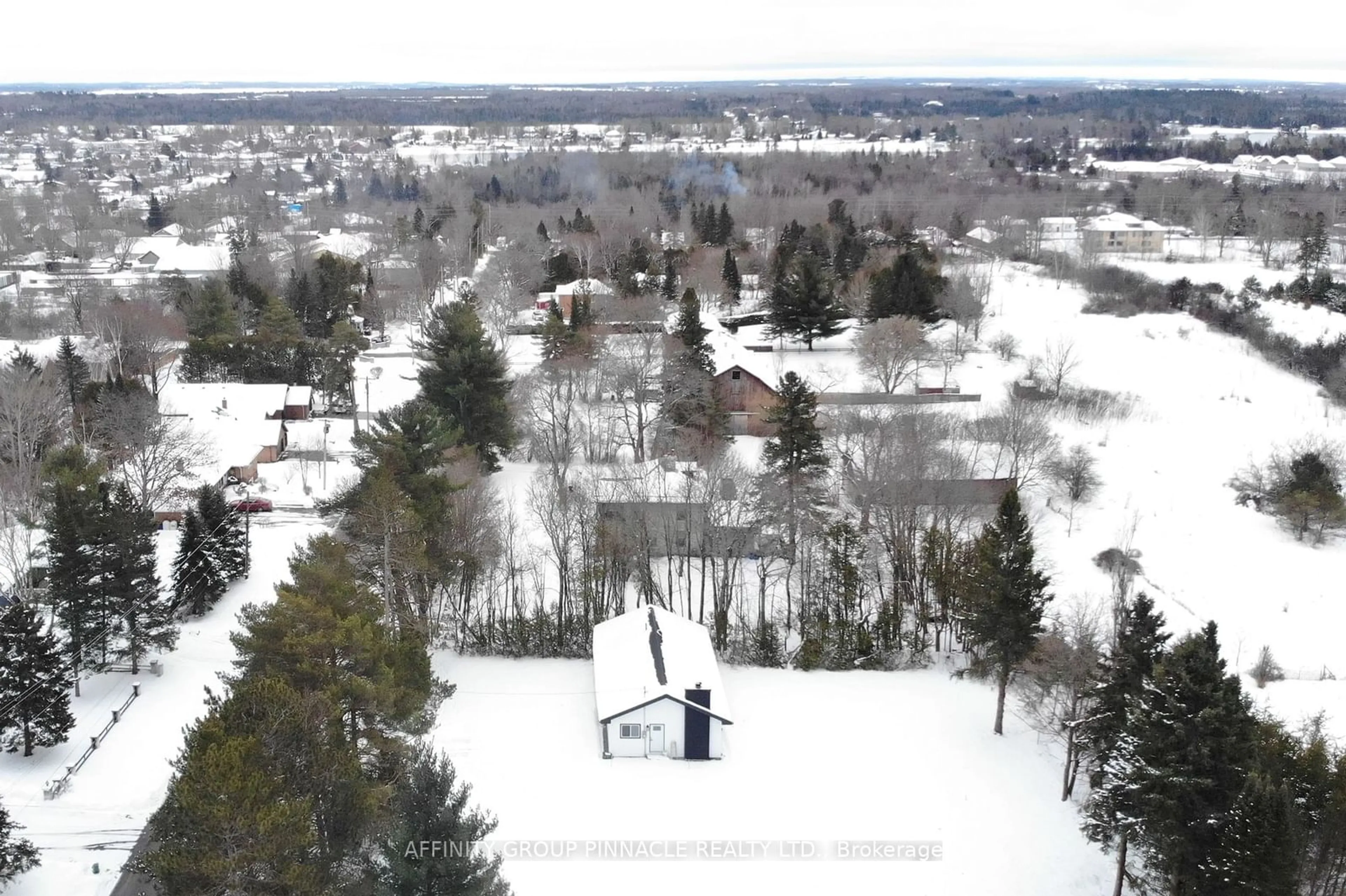 A pic from outside/outdoor area/front of a property/back of a property/a pic from drone, mountain view for 100 Reid St, Kawartha Lakes Ontario K0M 1A0