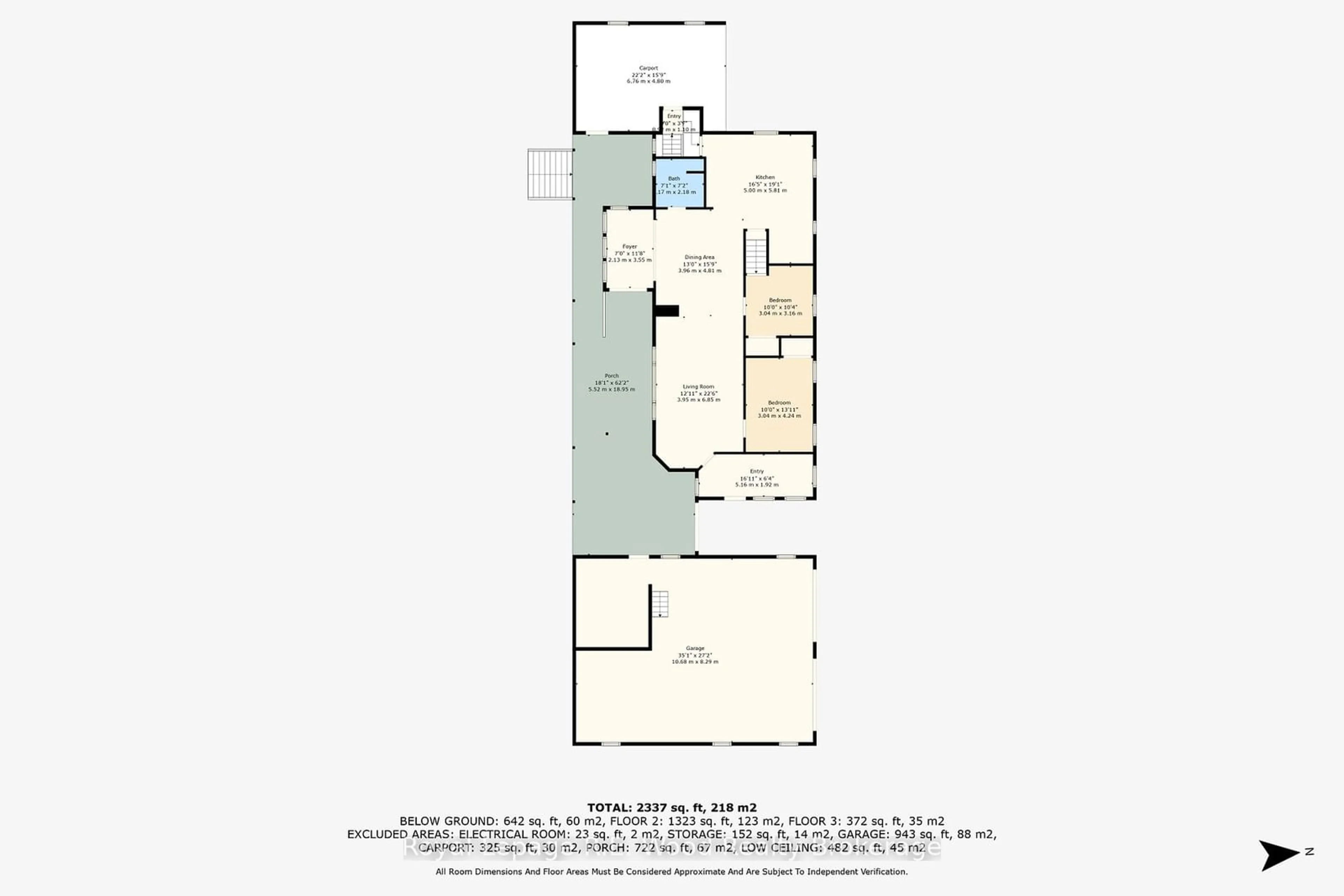 Floor plan for 14 Woodland Rd, Central Elgin Ontario N5P 1P2