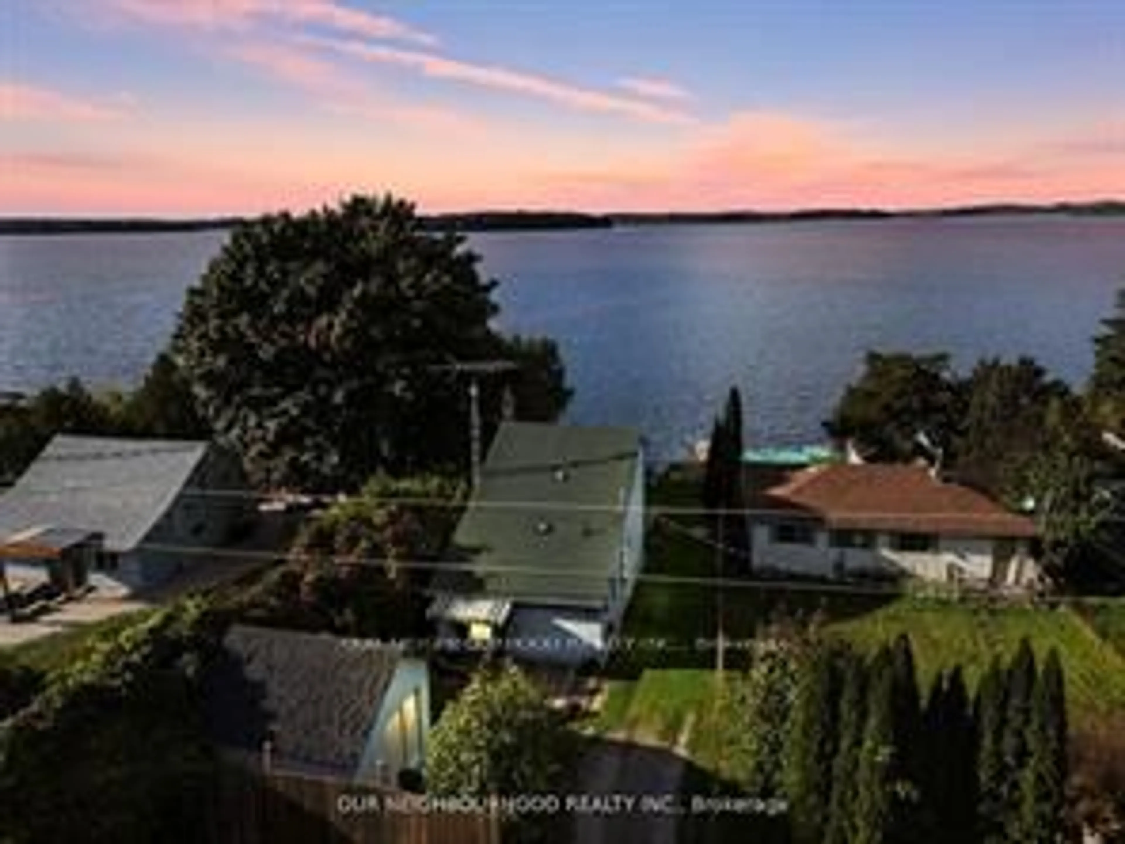 A pic from outside/outdoor area/front of a property/back of a property/a pic from drone, water/lake/river/ocean view for 6108 Curtis Point Rd #41, Alnwick/Haldimand Ontario K0K 2X0